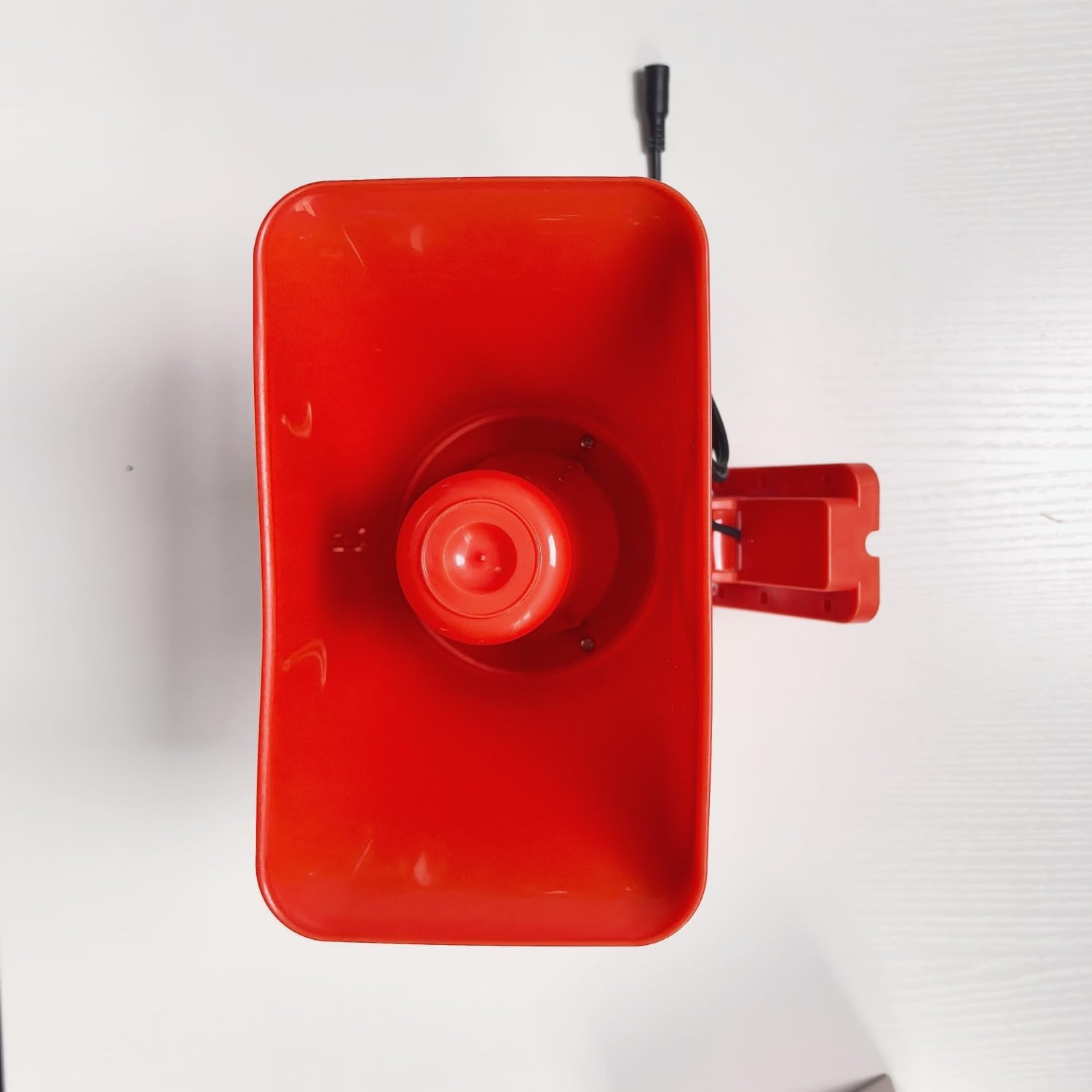 Outdoor Alarm Security Siren, AC110V Red Safety Horn for Public Emergency Alarms