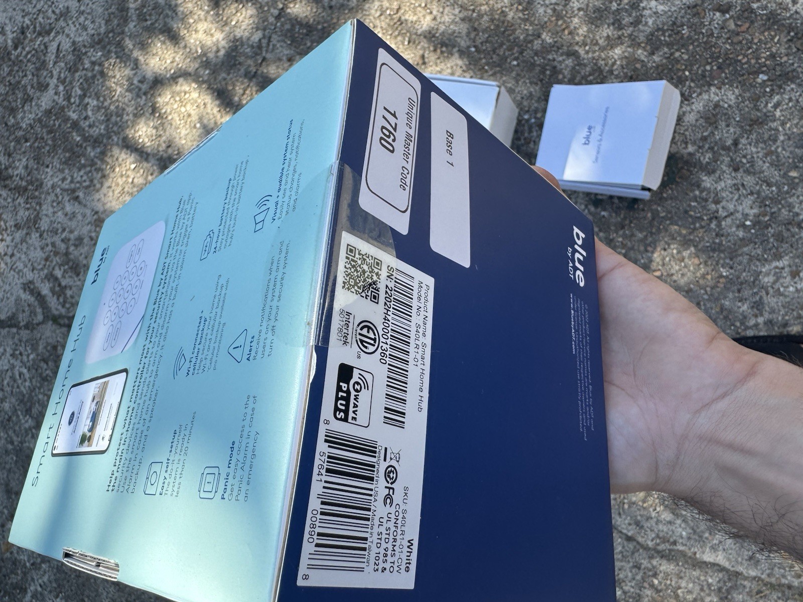 New Sealed Blue By ADT – Smart Home Hub, Window or Door Sensors, & Yard Sign