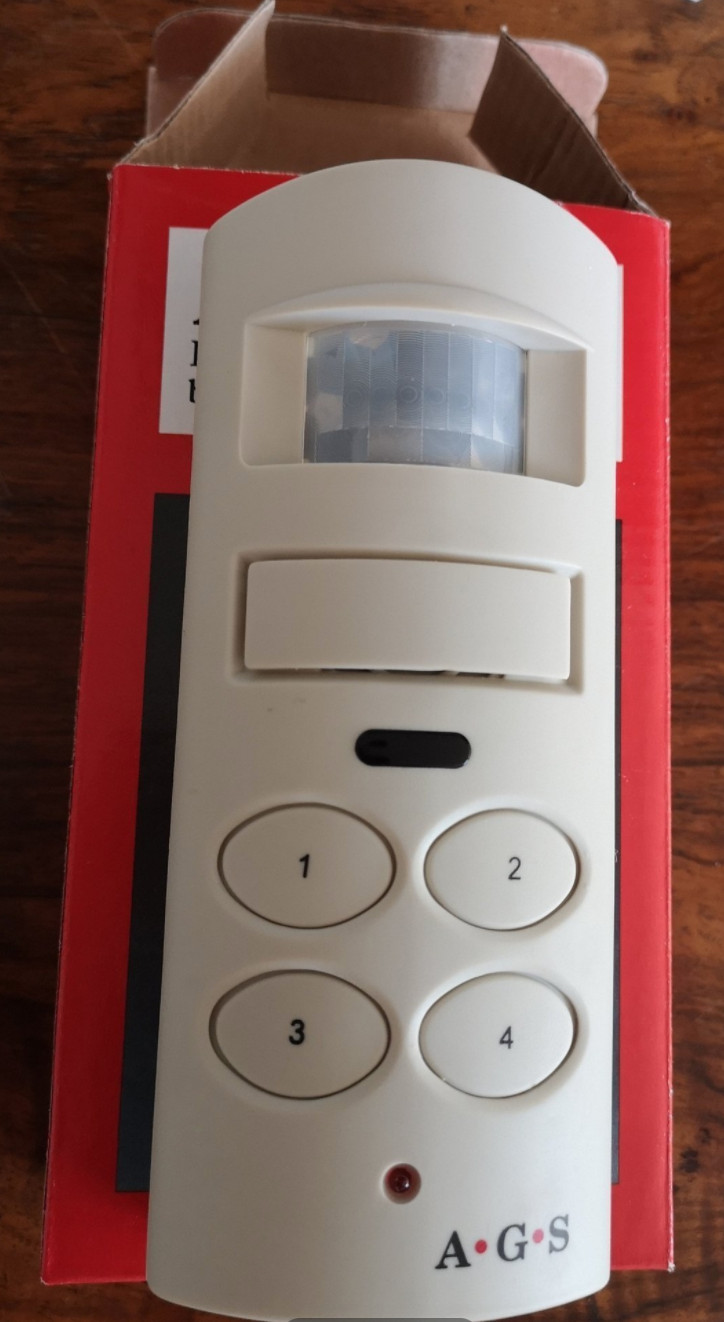 Burglar alarm Argus MA 20, 130 DB, IR (4 pieces pack )