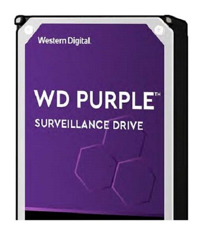 Western Digital Purple Surveillance Video DVR/NVR 3.5″ Hard Drives–2,4,6,8 TB