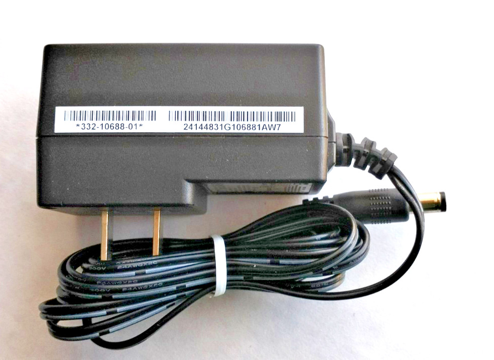 NETGEAR P/N: 332-10688-01 MODEL: MU06-N120050-A1 AC/DC ADAPTER 12V 0.5A J3.1