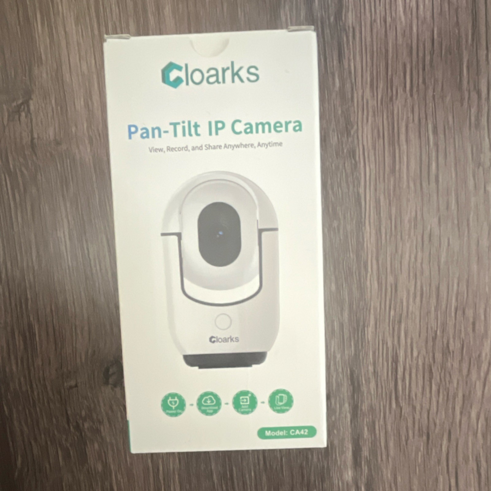 Cloarks Pan-Tilt Full HD Wireless IP Camera CA42 Indoor Wi-Fi Motion Detection