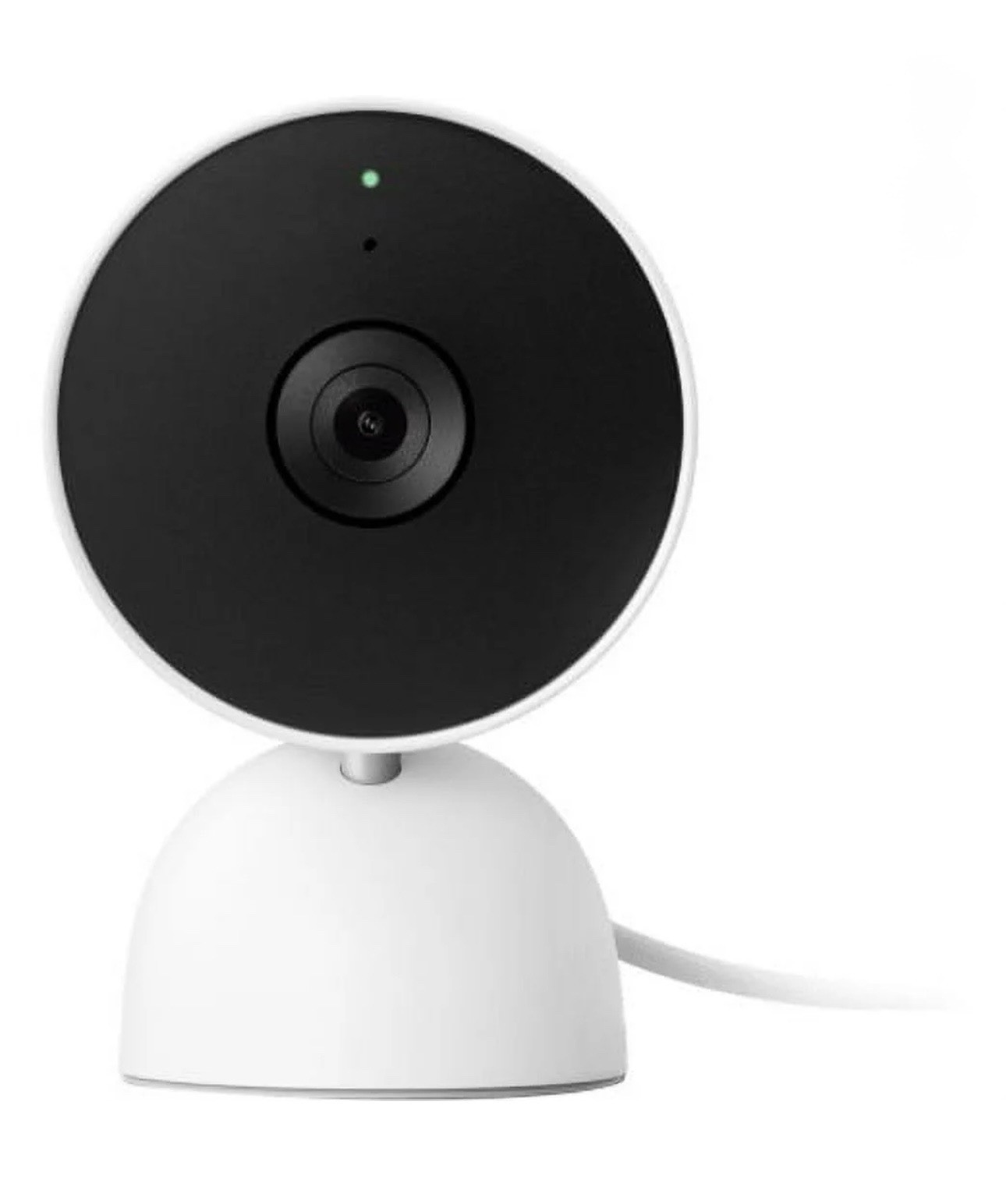 Google Nest Indoor Security Cam 1080p (Wired) 2nd Generation Color: Snow SEALED