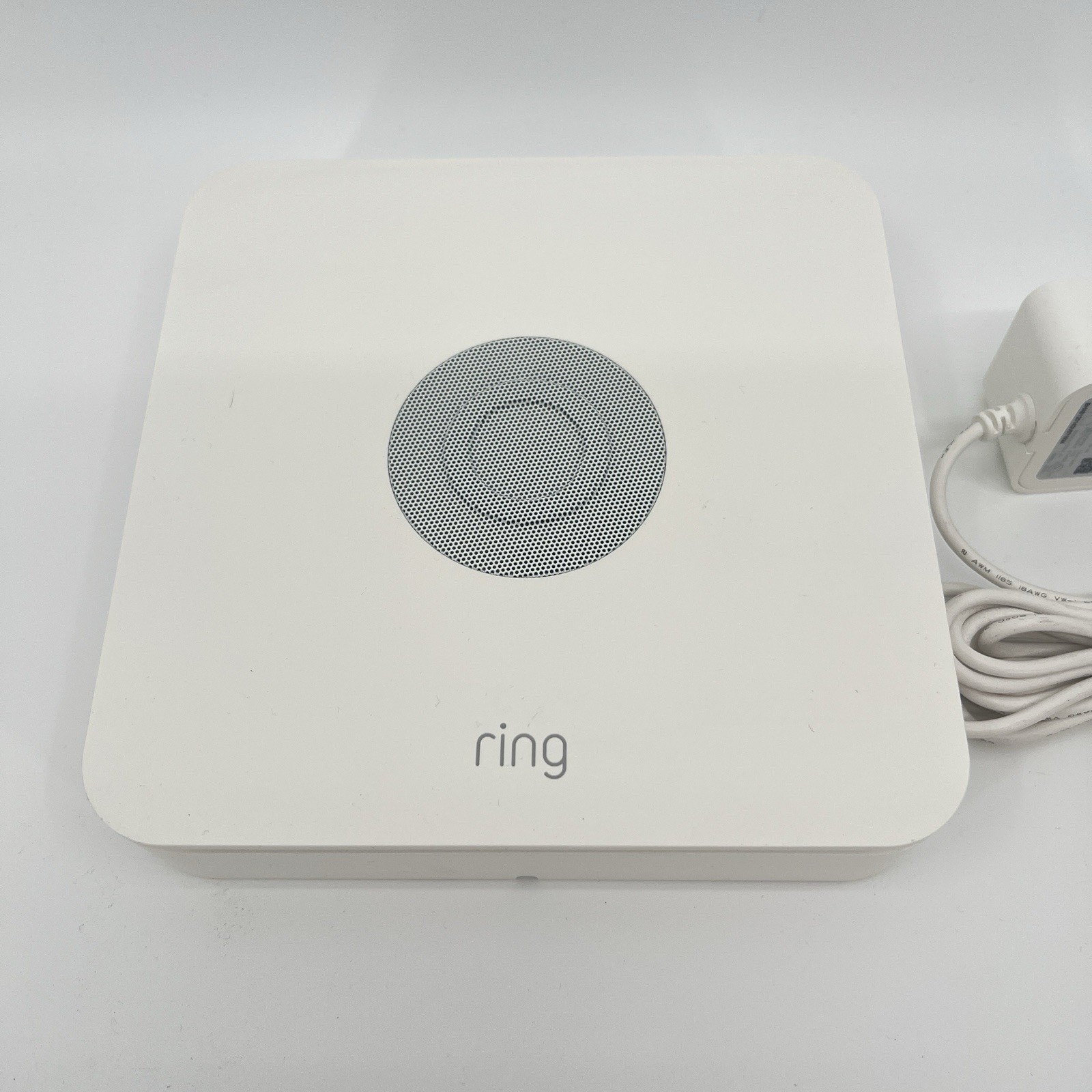 Ring Base Station US 4HB1U90EN0 Z Wave Plus With OEM Power Cable CLEAN