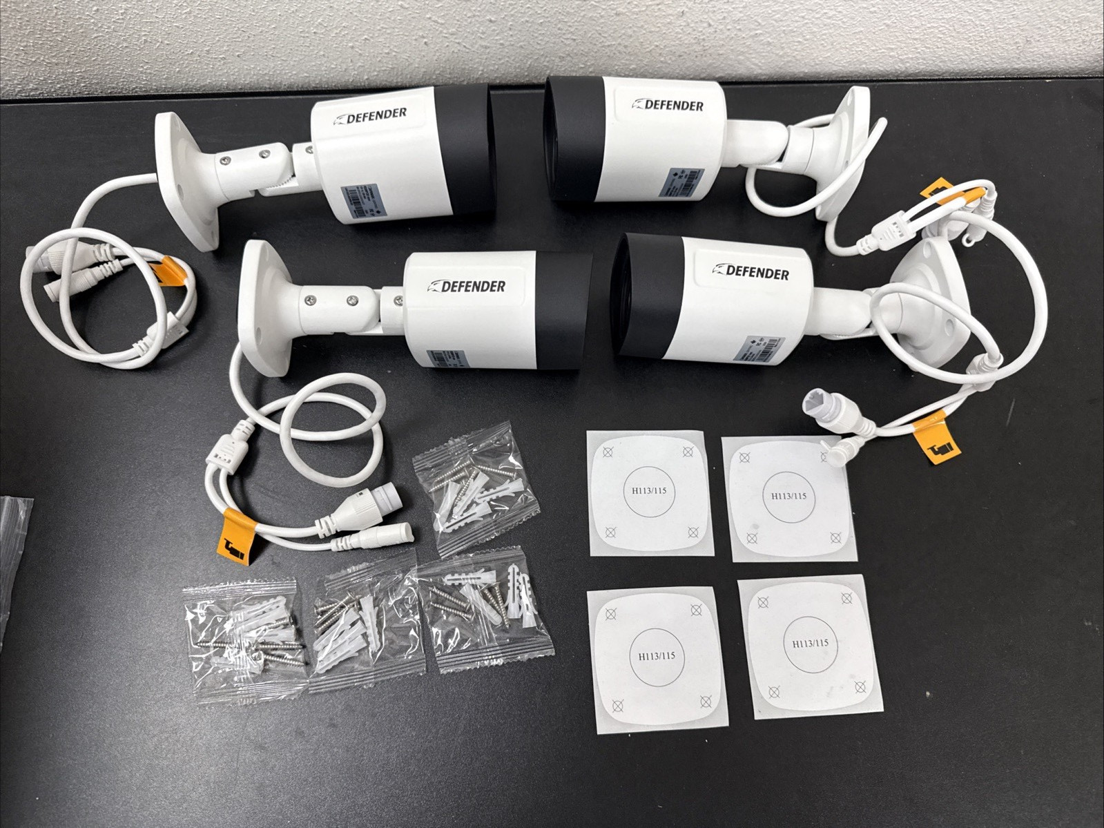 Defender Sentinel PoE Indoor/Outdoor 4 Security Camera System – NS8MP1T4B4