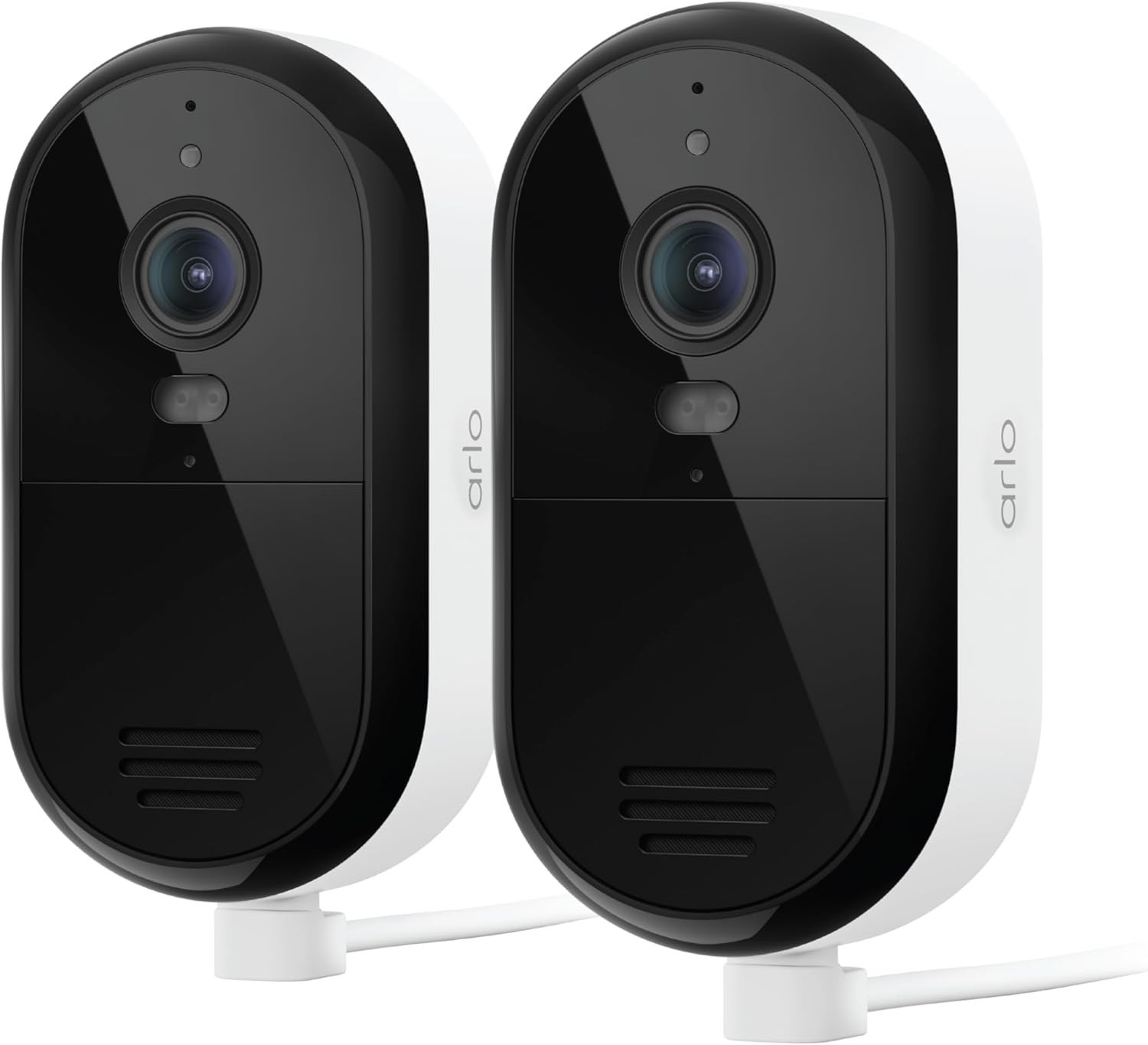 Plug In Outdoor Camera with Color Night Vision and Two Way Audio Functionality