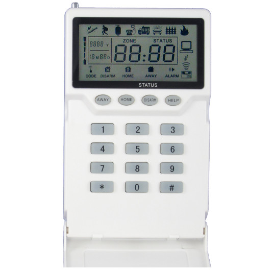 WIRELESS HOME SECURITY SYSTEM – LCD BURGLAR FIRE ALARM HOUSE AUTO-DIALER NEW A13