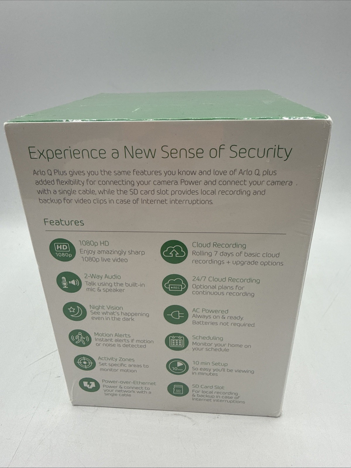 NEW Netgear Arlo Q Plus VMC3040S – (2d)