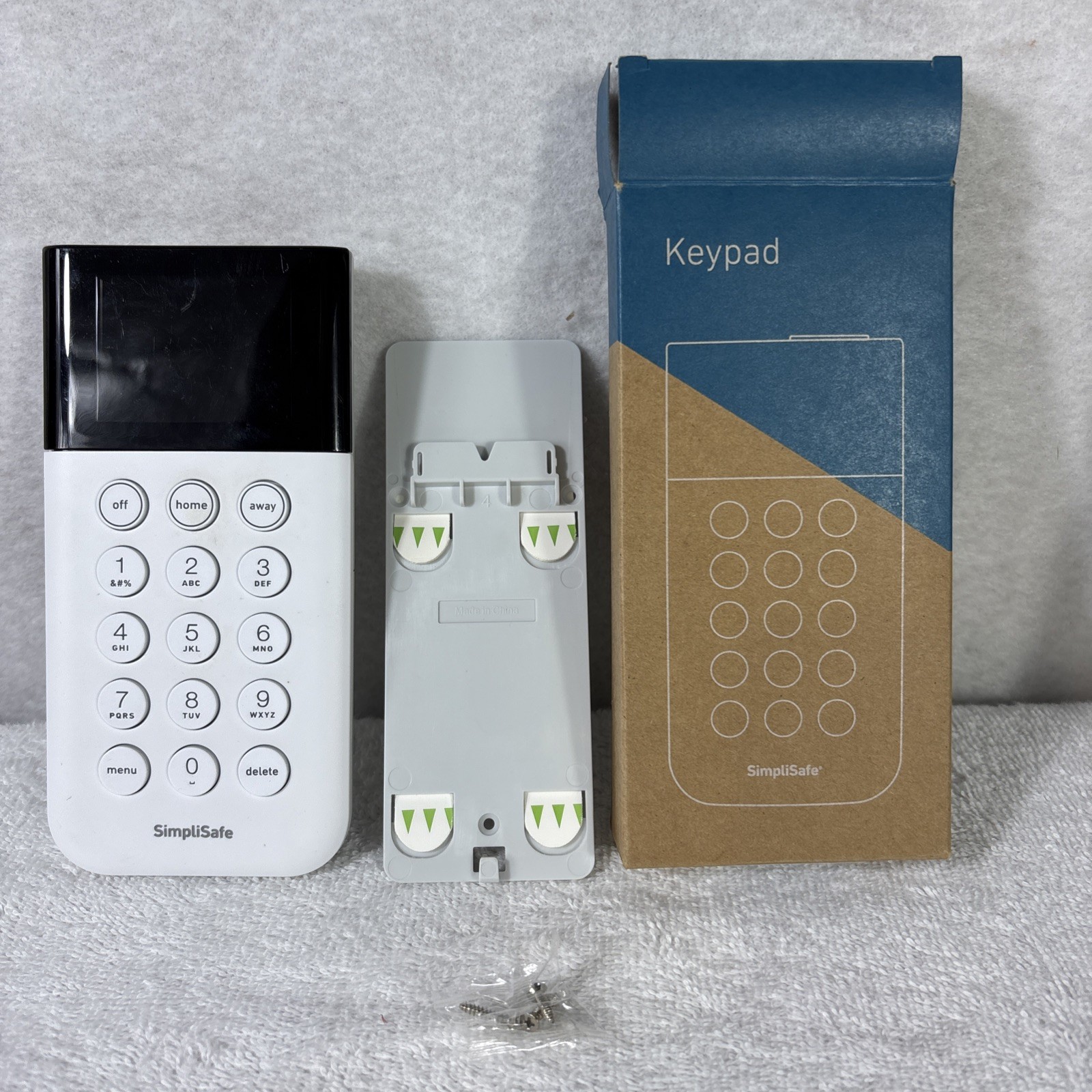 SimpliSafe Home Security System Wireless Keypad Remote SSKP3W
