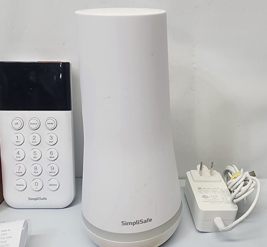 SimpliSafe Security System ~ SSKPS Keypad ~ SSBS3 Base Station ~ Motion Detector