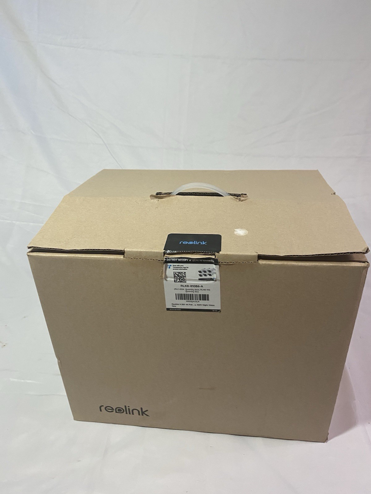 Reolink PoE Security Camera System 4K RLC-810A 8CH NVR Kit 2TB 6 Cameras