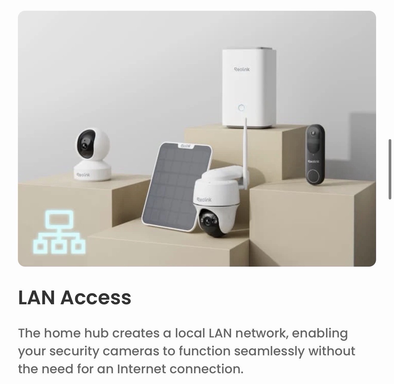Reolink Home Hub with 64G microSD Card Security Center