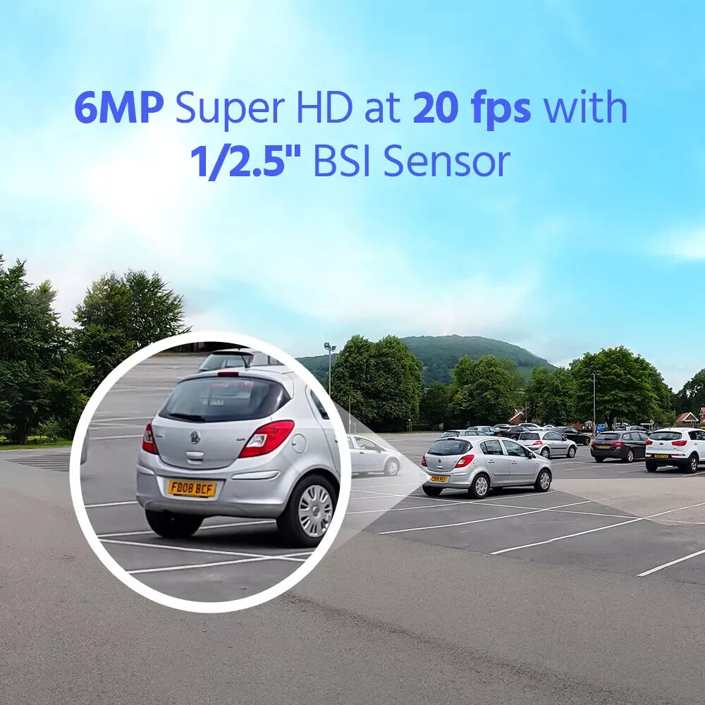 ANNKE 8MP 4K 6MP Full Color PoE Security Camera Dual Lens Two-Way Audio Outdoor