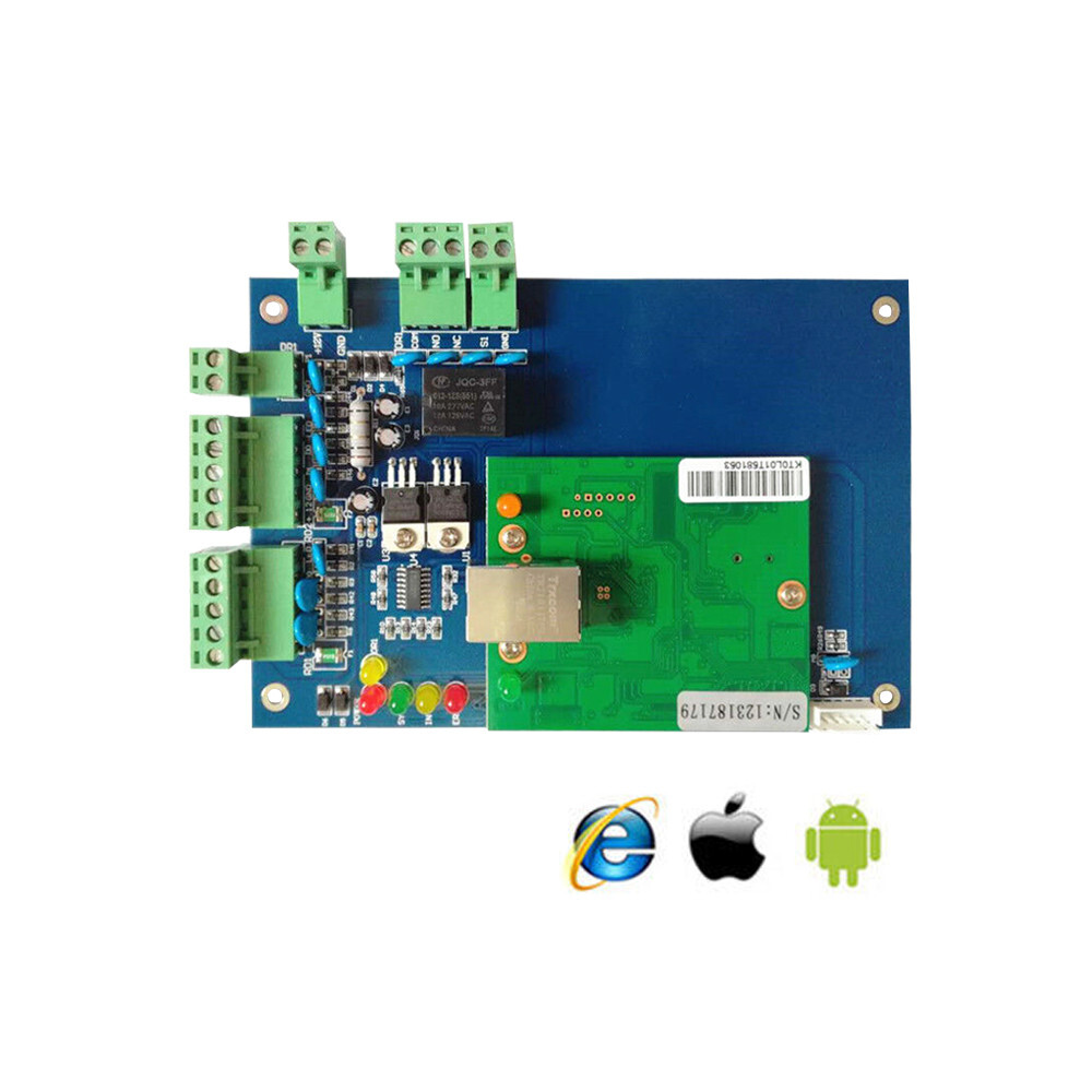 TCP/IP 1 Door Browser Server B/S iOS Android Apple Mobile App Access Control