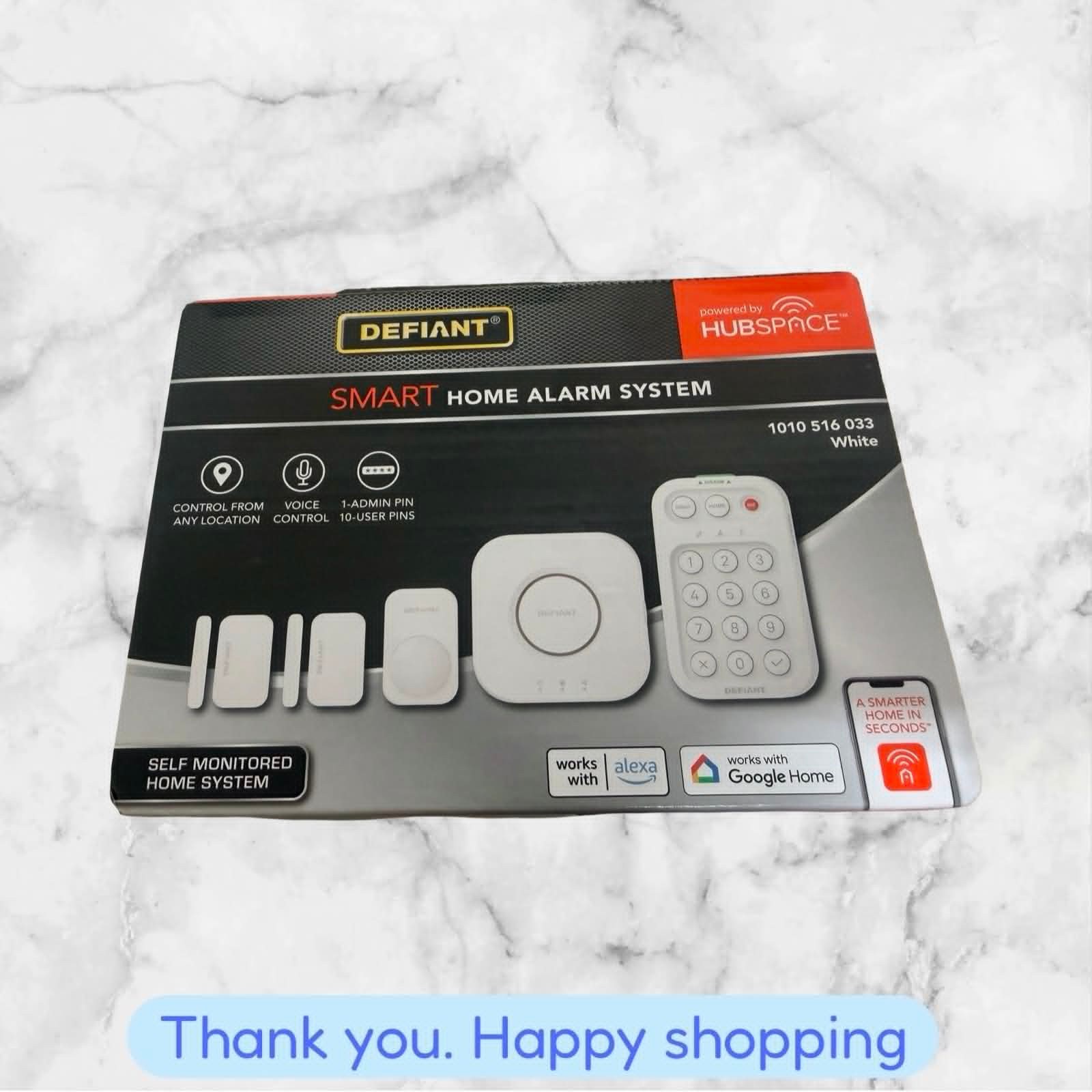 Defiant Smart Home Alarm System w/ WiFi and Bluetooth BRAND NEW SHIPPING