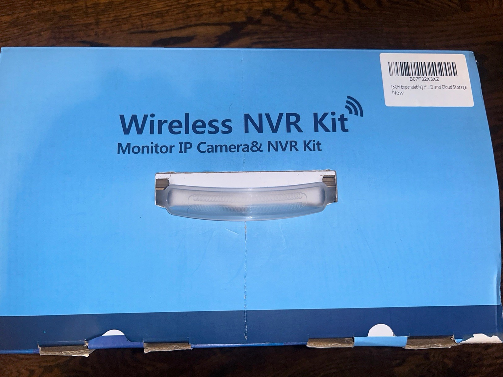 Hiseeu Wireless Security System NVR Kit 8WK-10V-4HB612E-1T
