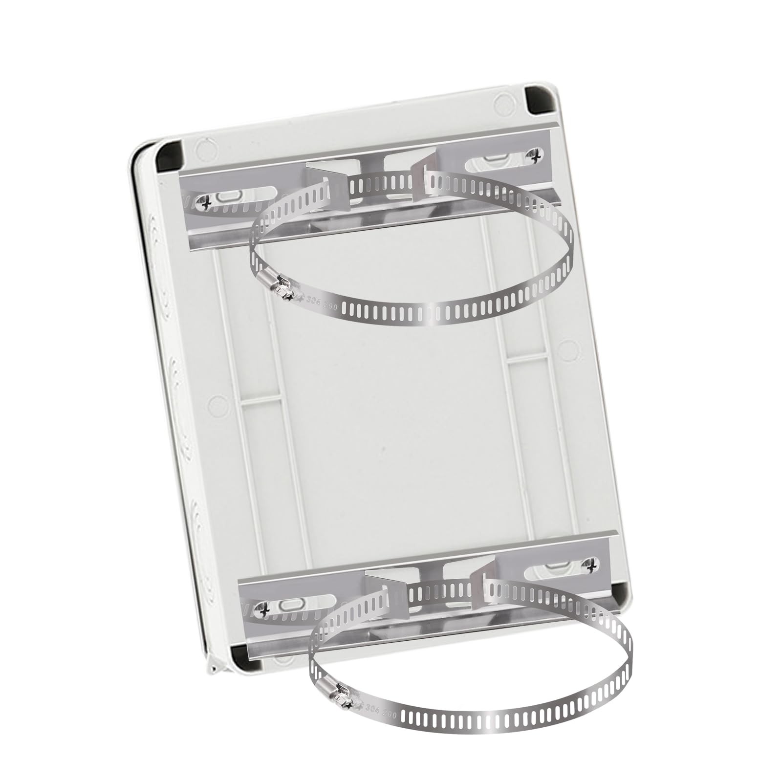 smseace Pole Mounting Kits,304 Stainless 7.9 x 1.9inch, x 1.9inch