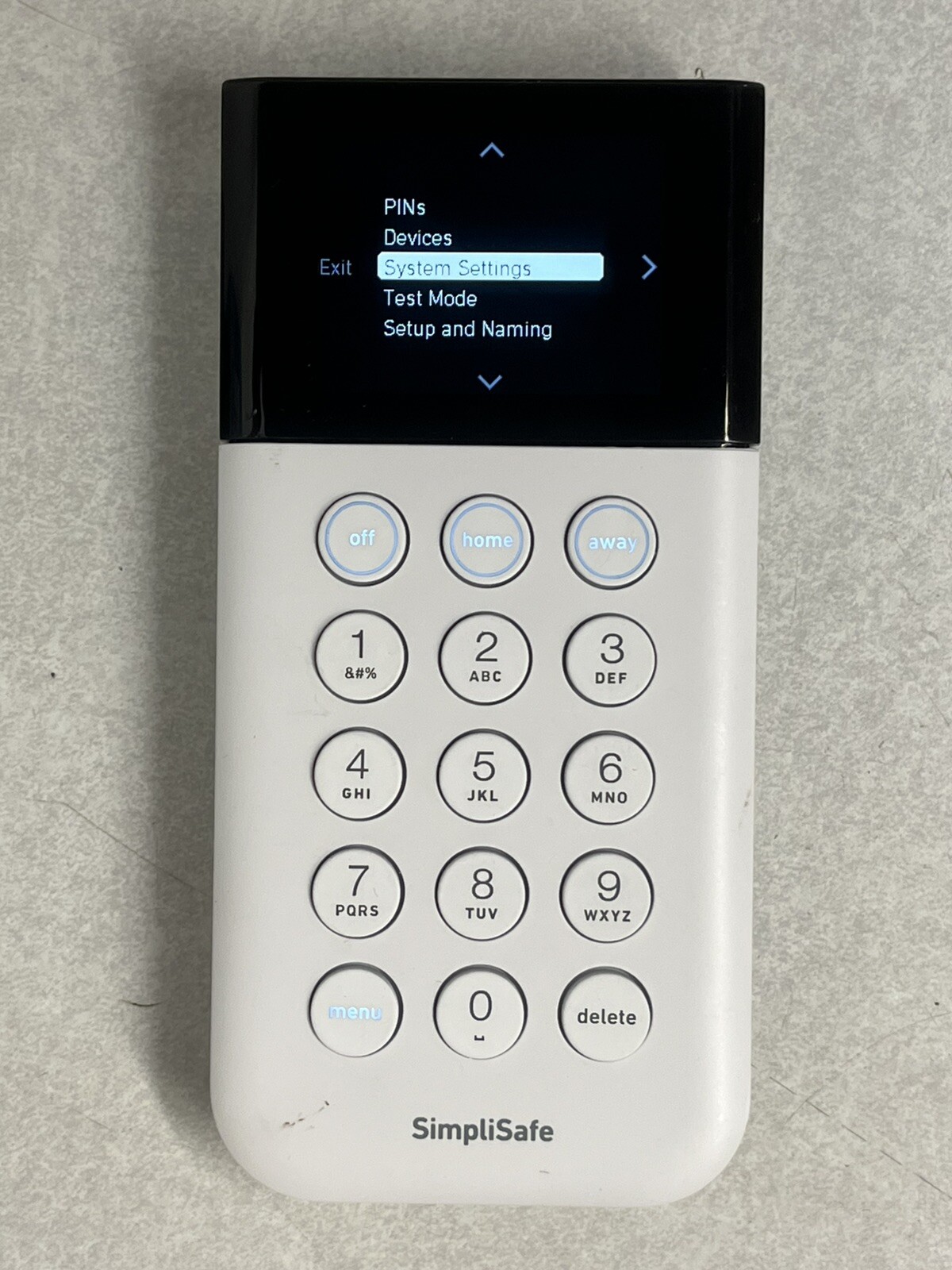 SimpliSafe Wireless Home Security Base Station (SSBS3) & Keypad (SSKP3)