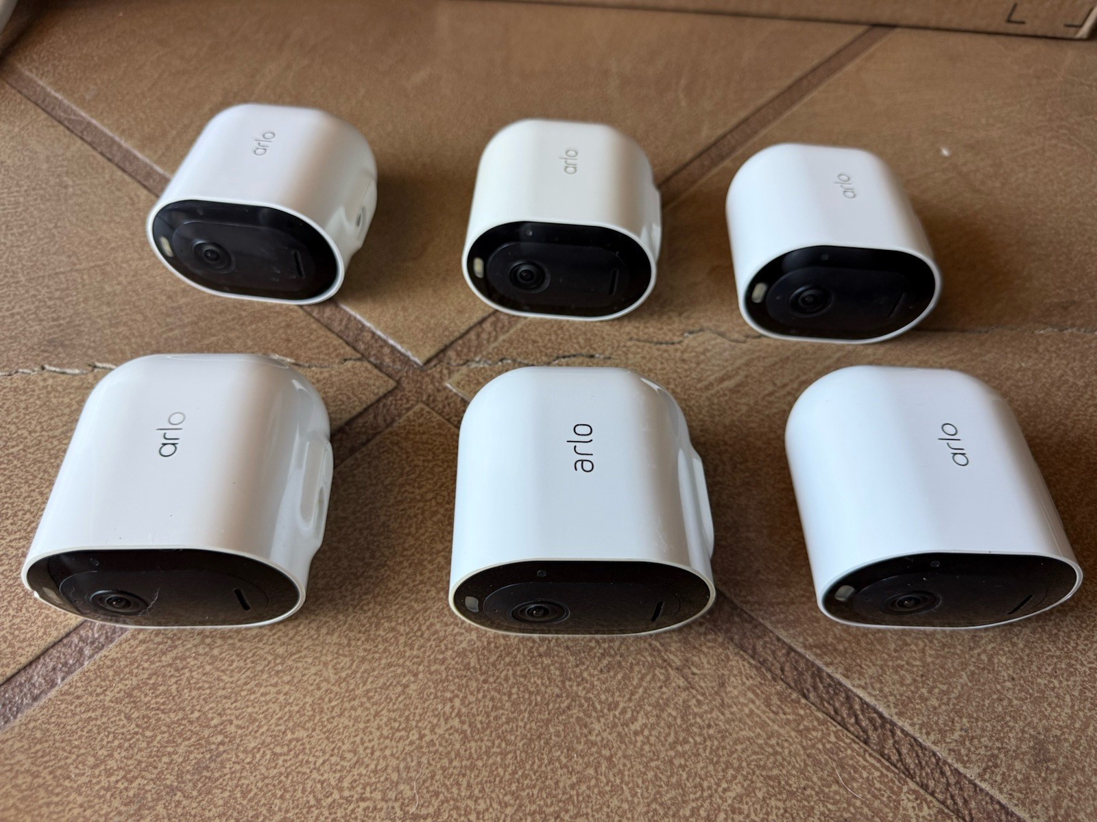 (6) Arlo Pro 5S 2K Security Camera Bundle with Accessories