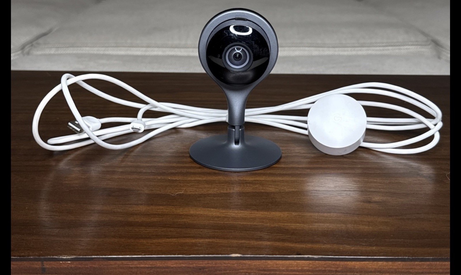 Google Nest Cam Indoor Wired Security Camera 1st Gen Lightly Used