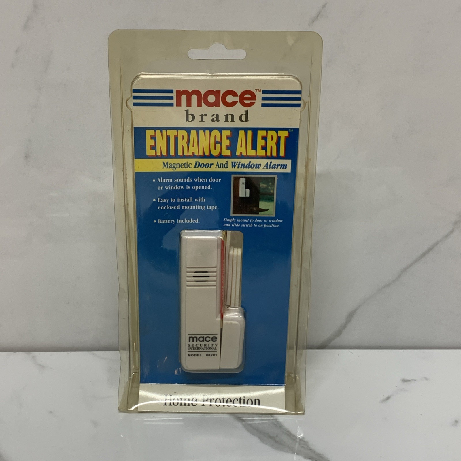 Mace Brand ENTRANCE ALERT Magnetic Door & Window Alarm 95db Security Protection