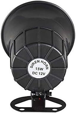 Wired Alarm Siren Horn 15W Dc 6 To 12V Security Siren With Bracket For
