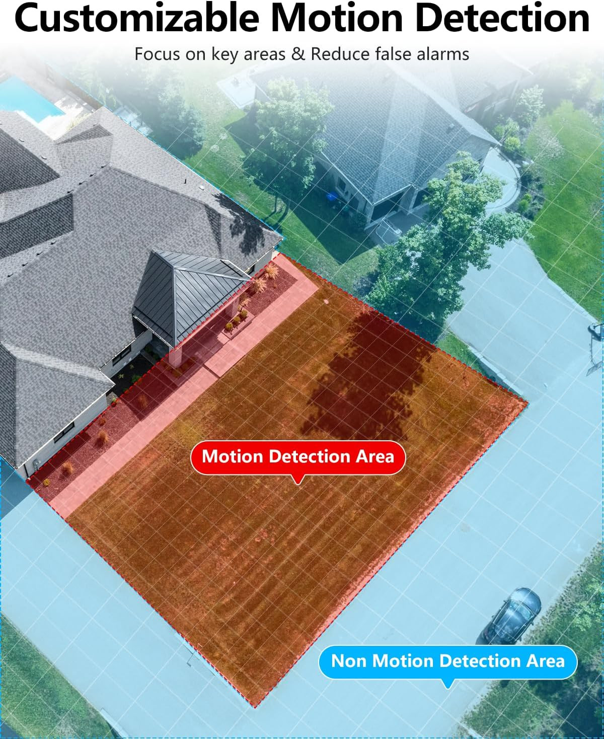 (2026 Update) Wireless Security Camera System, 10CH Wifi NVR with 8 X 3MP Dual A