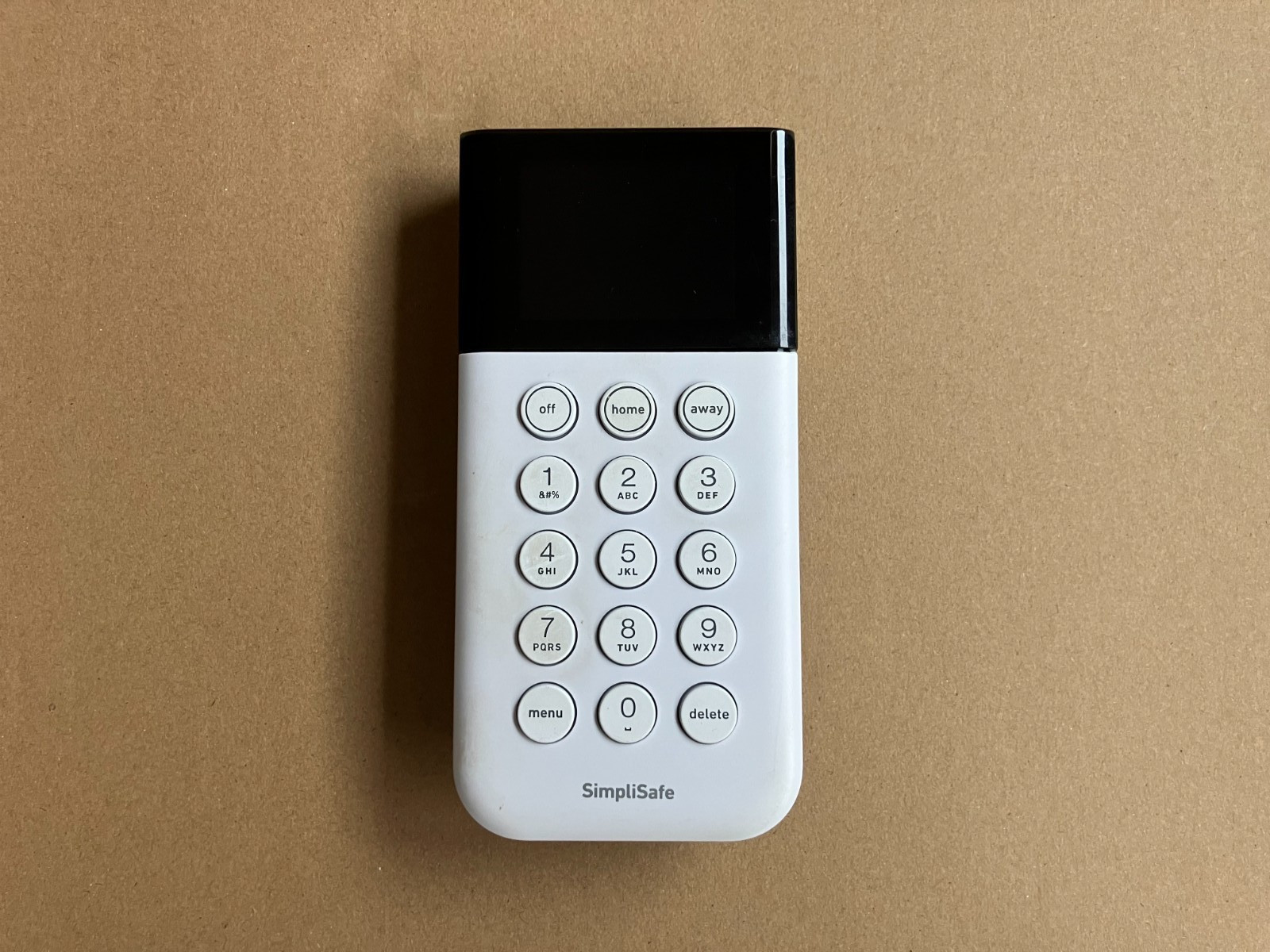 SimpliSafe Gen 3 Keypad SSKP3 Wireless Home Security with Bracket