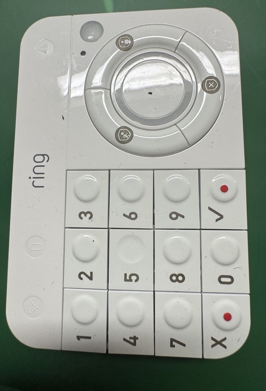 Ring Alarm Keypad Wireless Security System Keypad White Tested / Untested