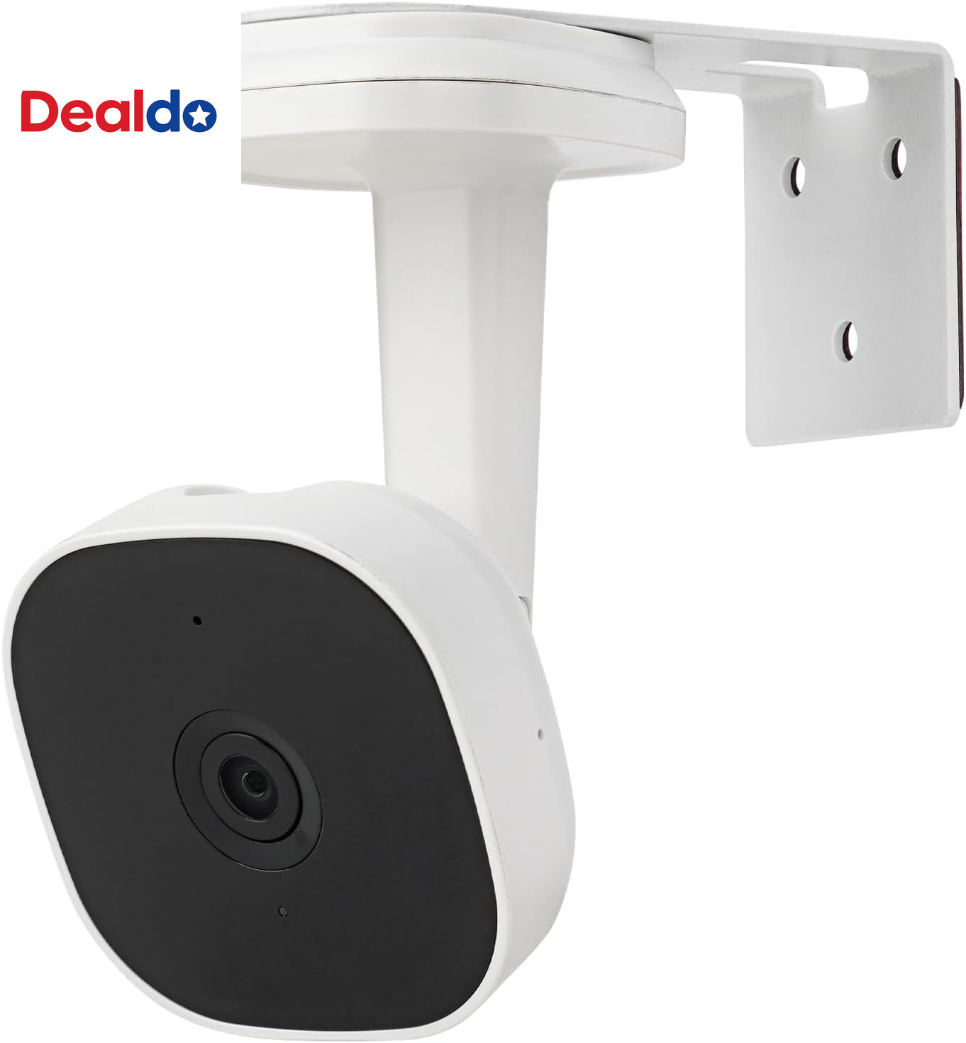Metal Wall Mount for Myq Smart Garage Security Camera, No Drill Weatherproof Mou