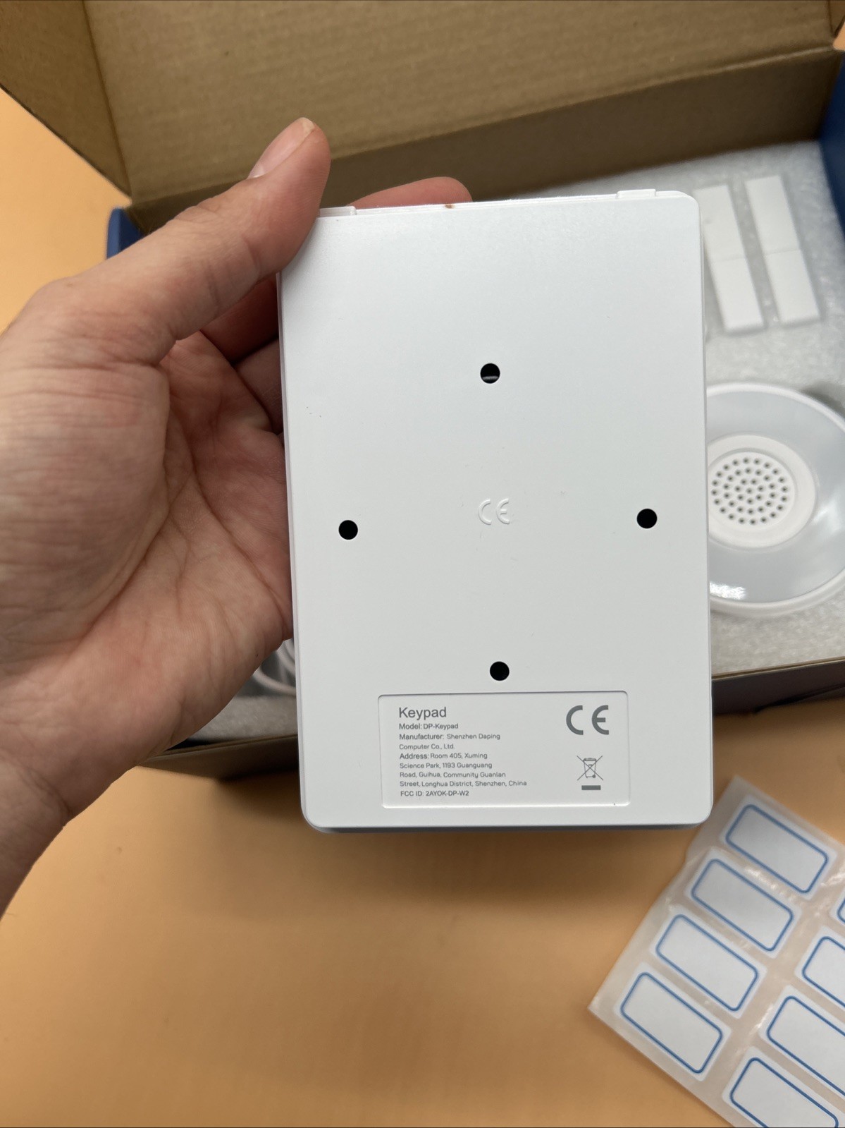 NEW! Tolviviov DP-W2 Wireless Alarm System 15-Piece Set Home Security Kit NIB