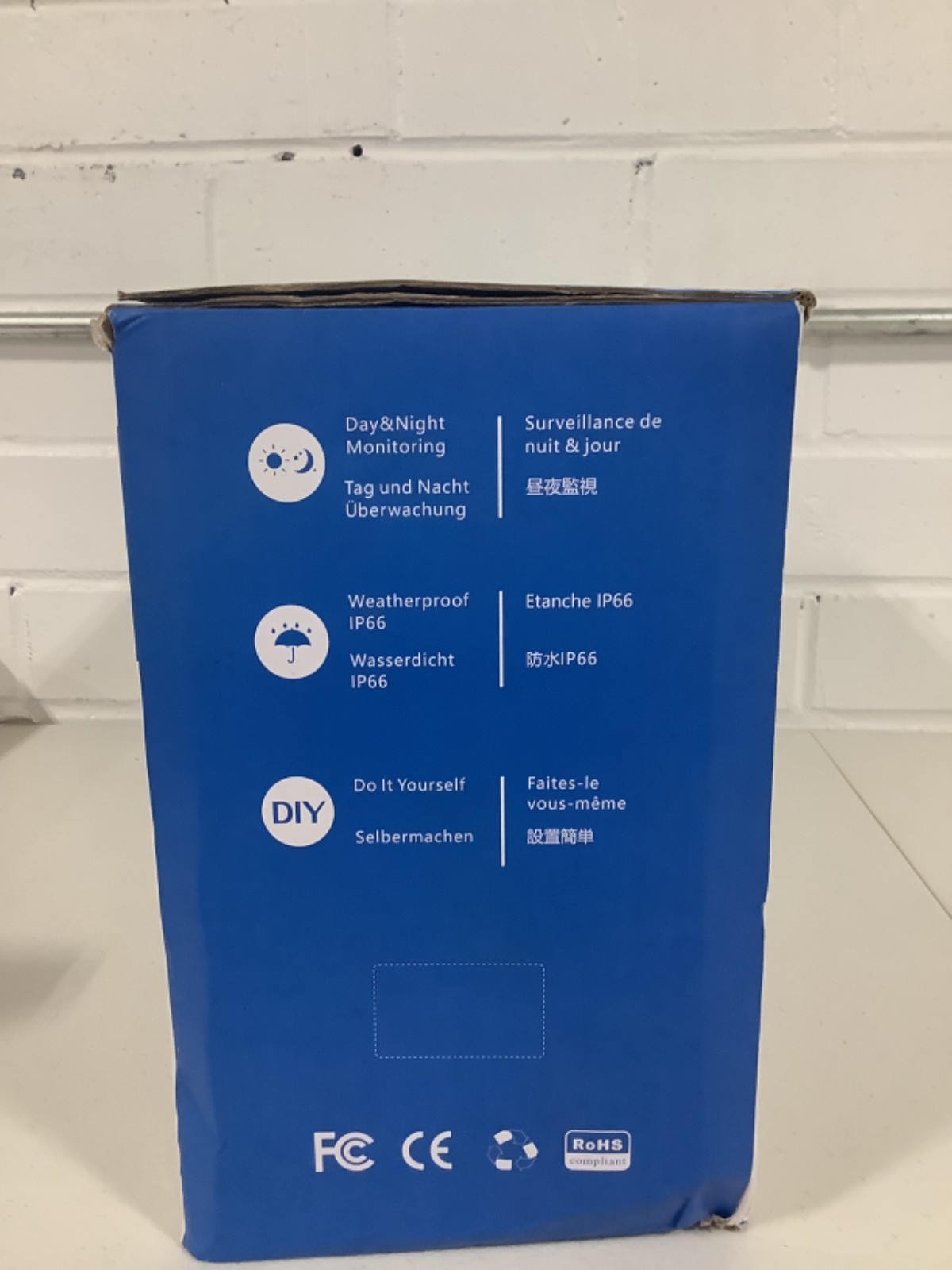 Hd Security Camera System With Four Cameras (open box)
