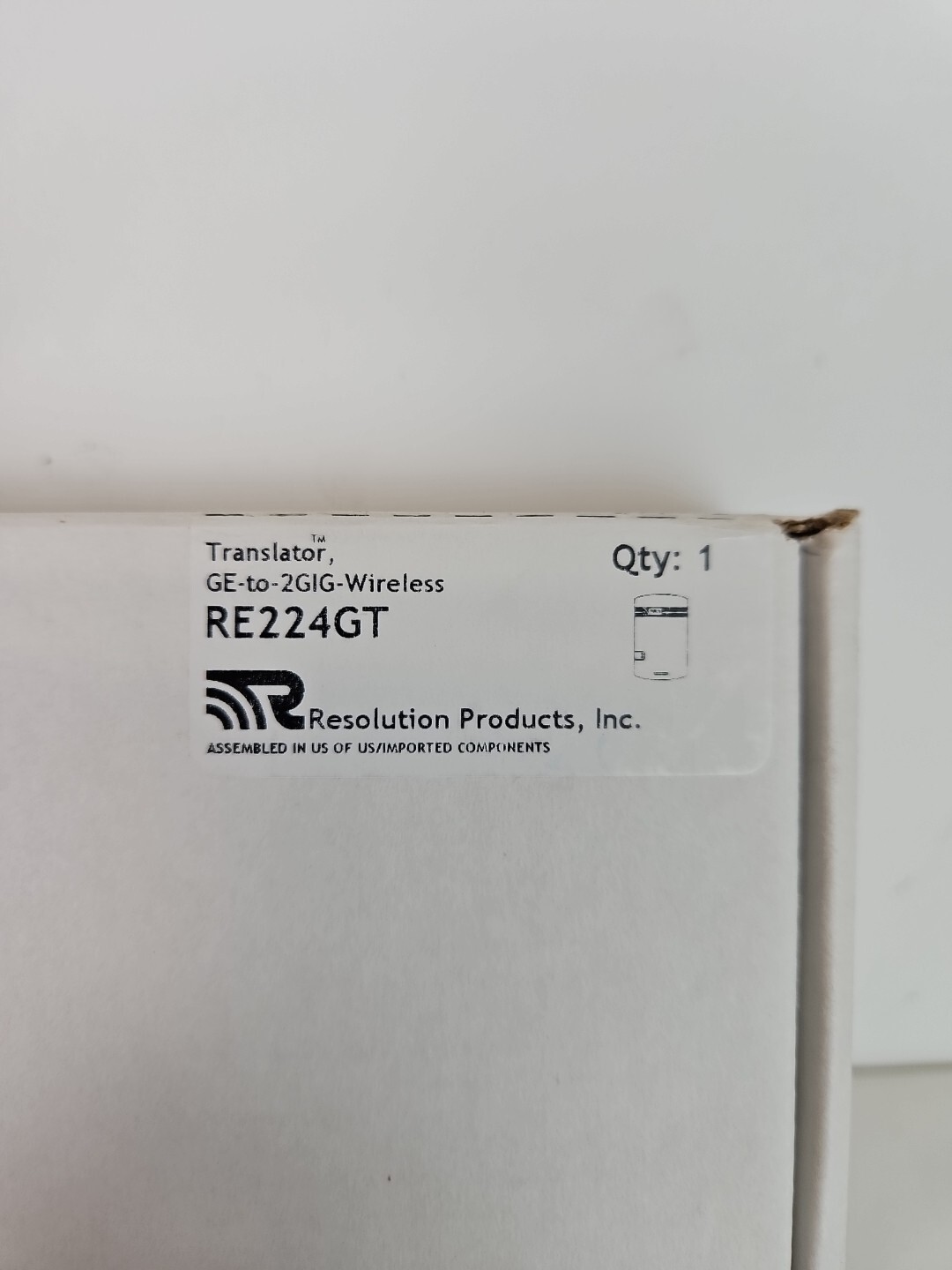 Resolution Products NEW RE224GT GE to 2GIG Wireless Translator NIB