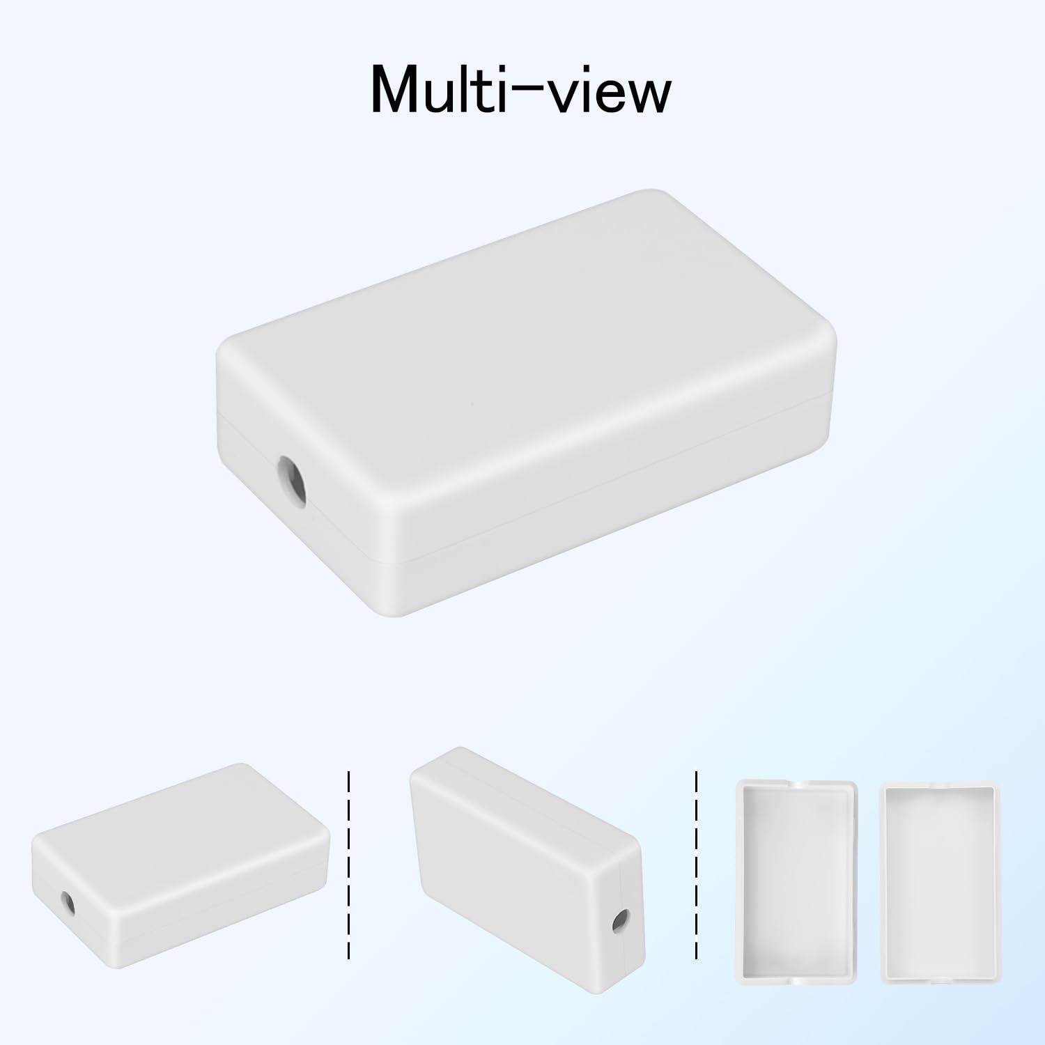 HoHaing Project Box 8 Pieces Electrical 2.36″ x 1.42″ x 0.67″, White