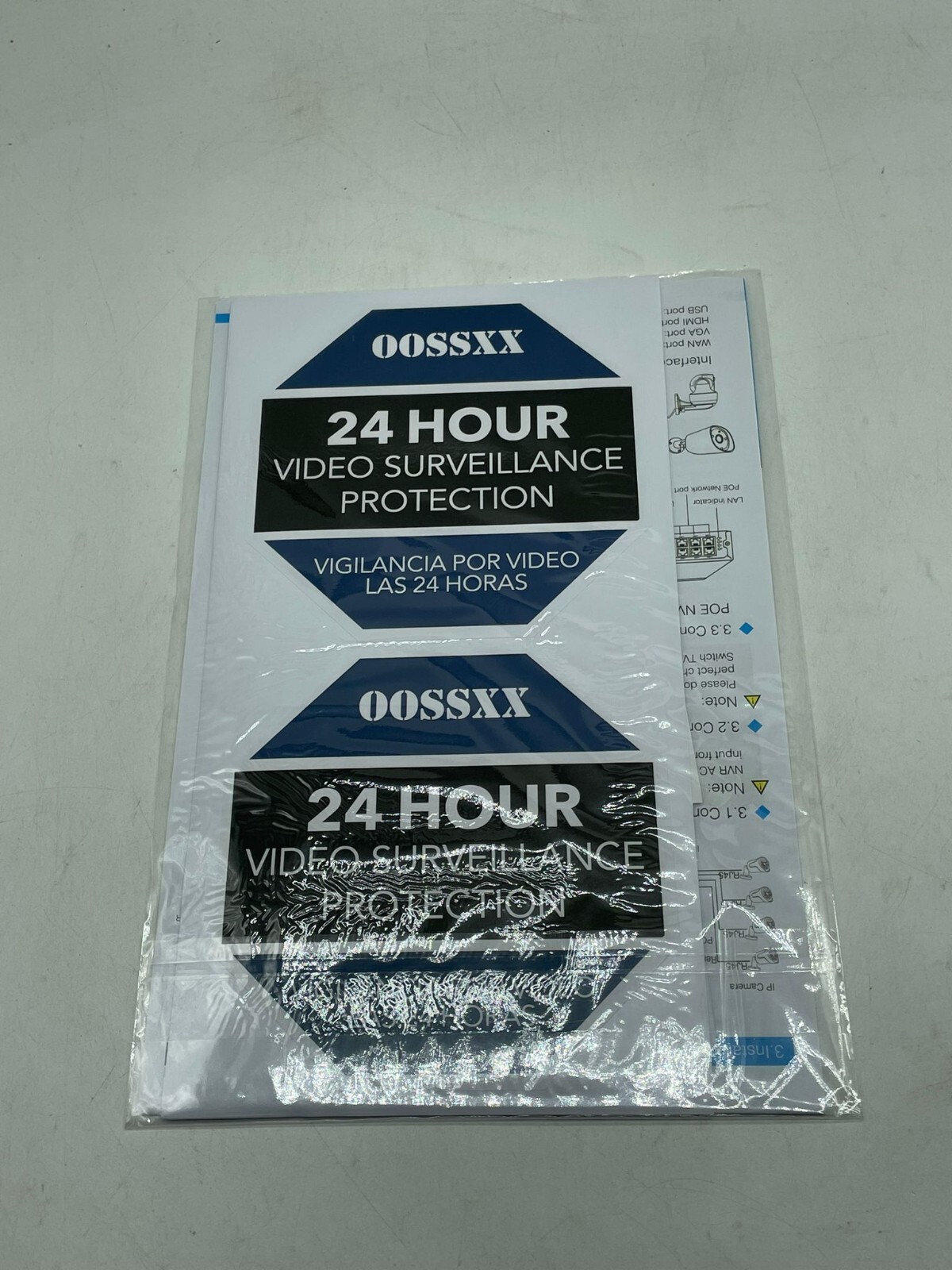 OOSSXX (4K/8.0 Megapixel & 130° Ultra Wide-Angle) 2-Way