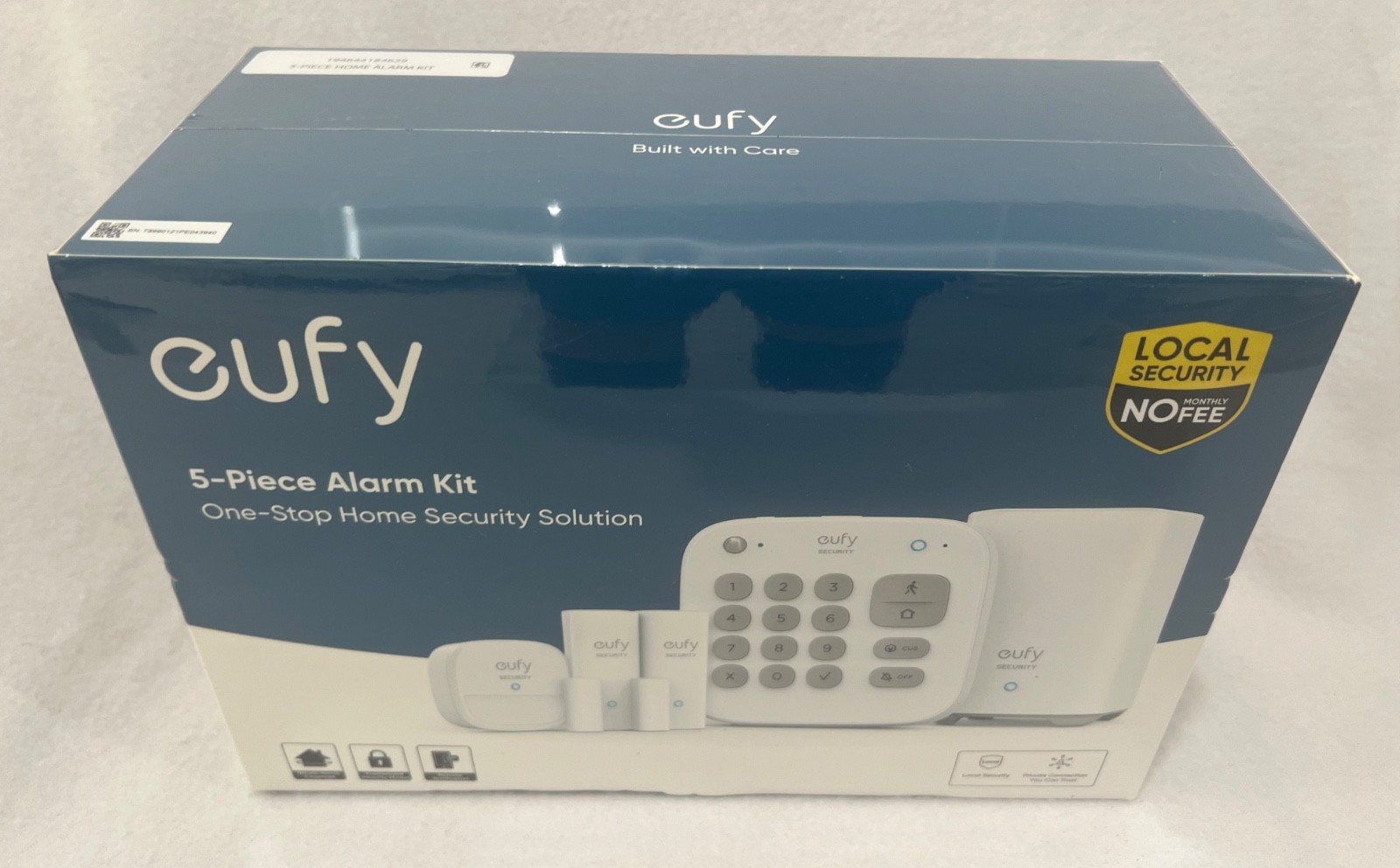 Eufy Security 5-Piece Home Alarm Kit, Home Security System, Keypad, Motion Senso