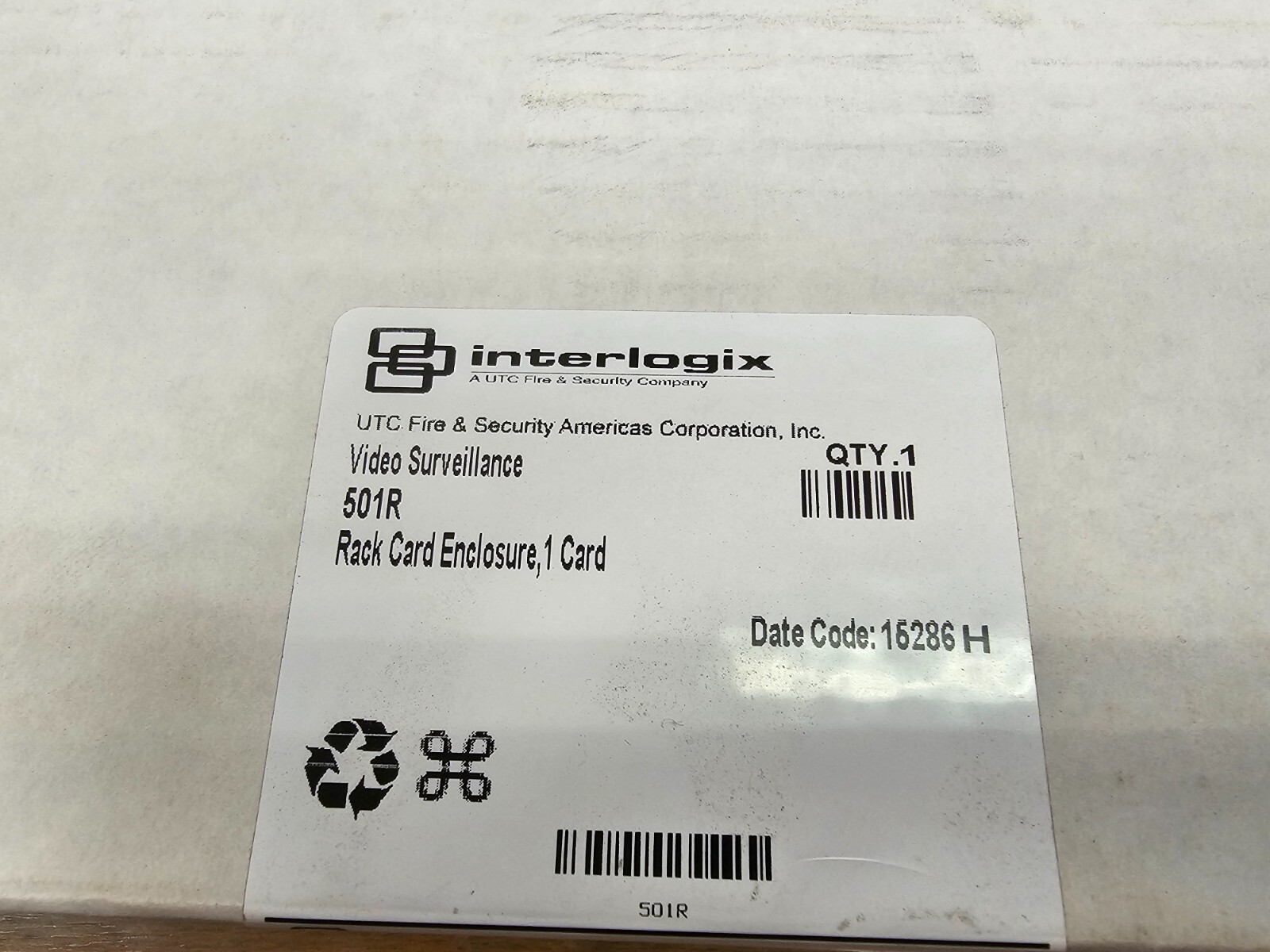 UTC Fire & Security Interlogix GE Video Surveillance 501R