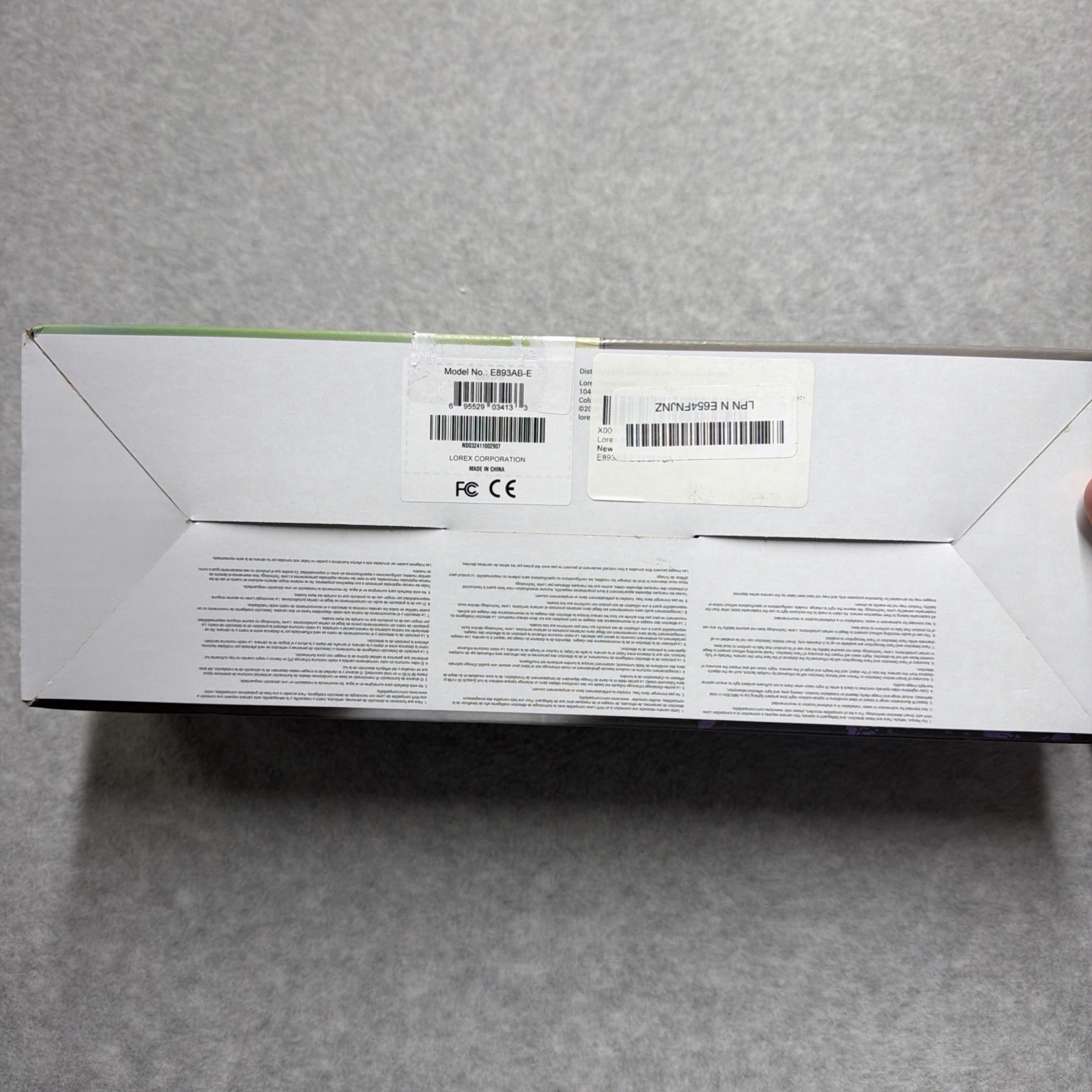 Lorex 4K IP Wired Bullet Security Camera w/ Smart Deterrence & Motion Detection