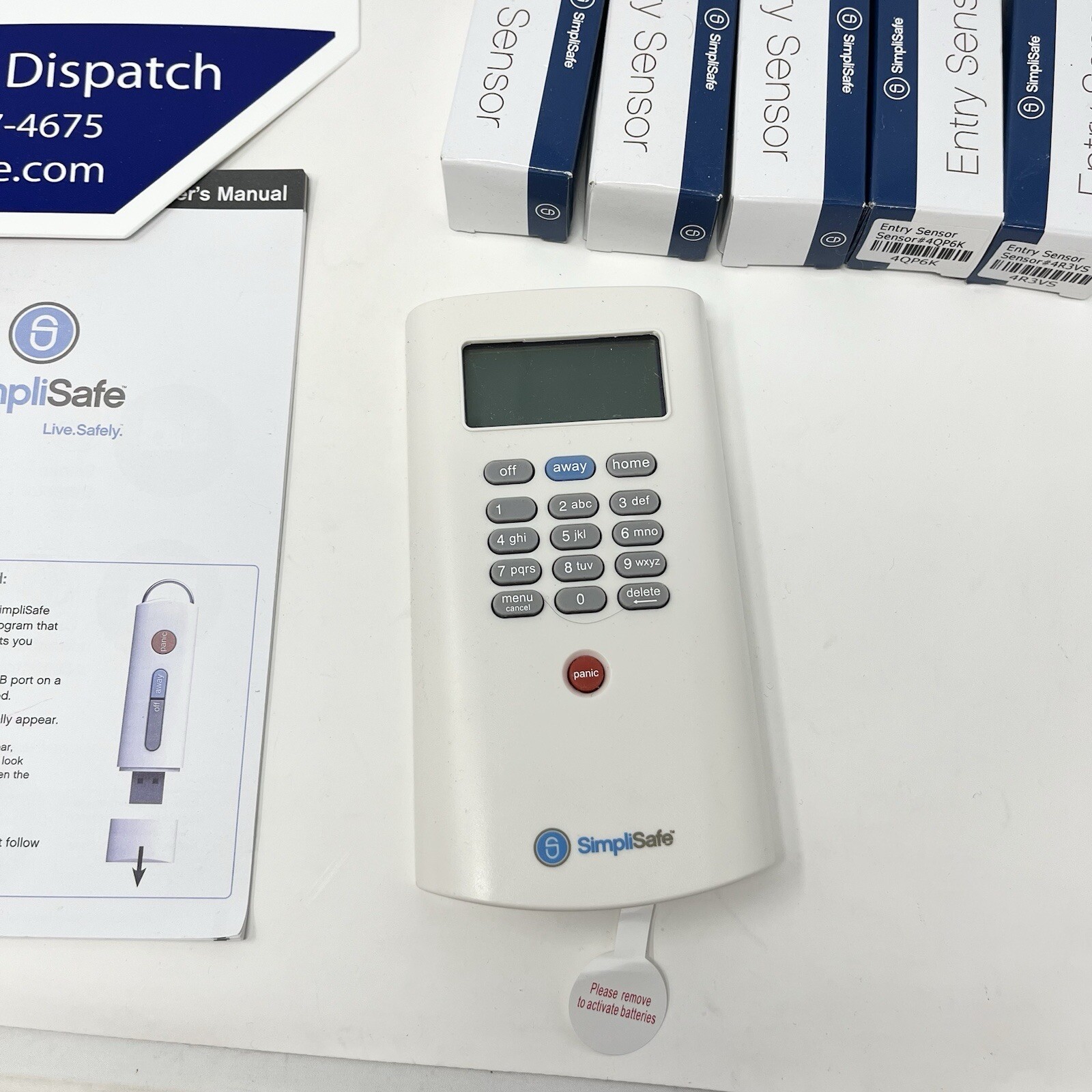 Simplisafe KP1000 Keypad Wireless Home Security System 1st Generation Original