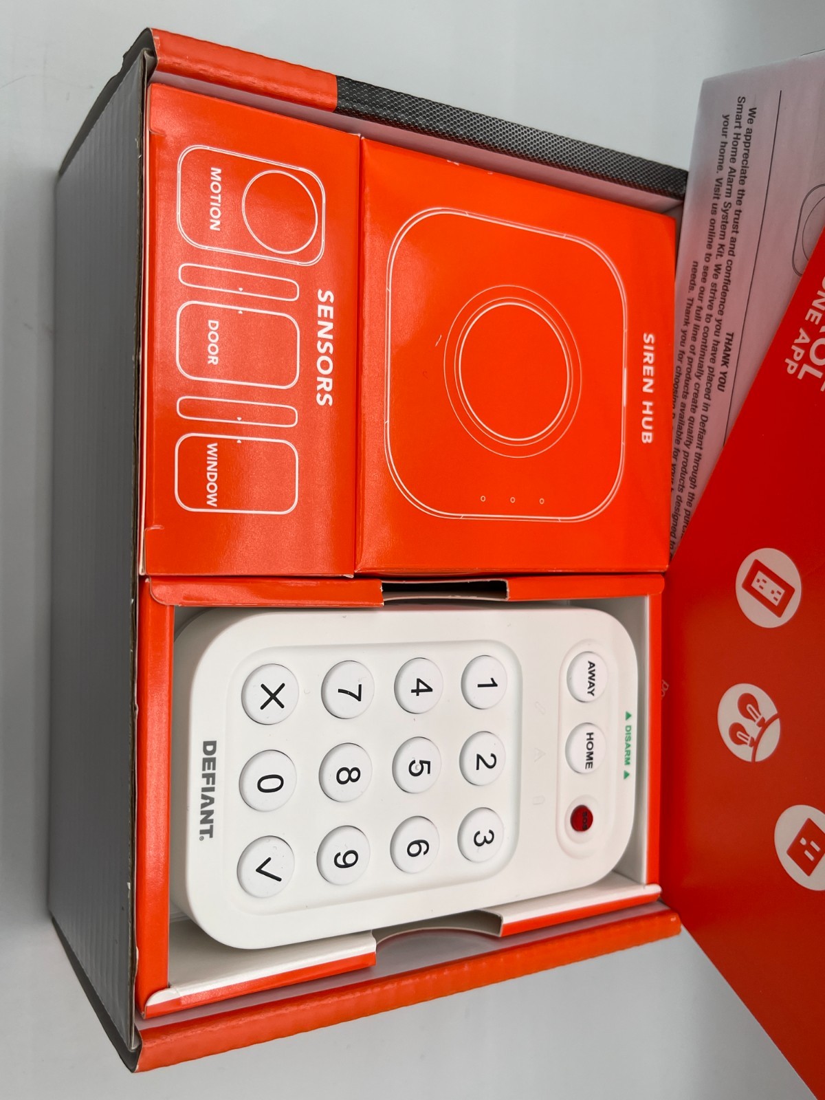 Defiant Smart Home Alarm System with WiFi and Bluetooth, Powered by Hubspace