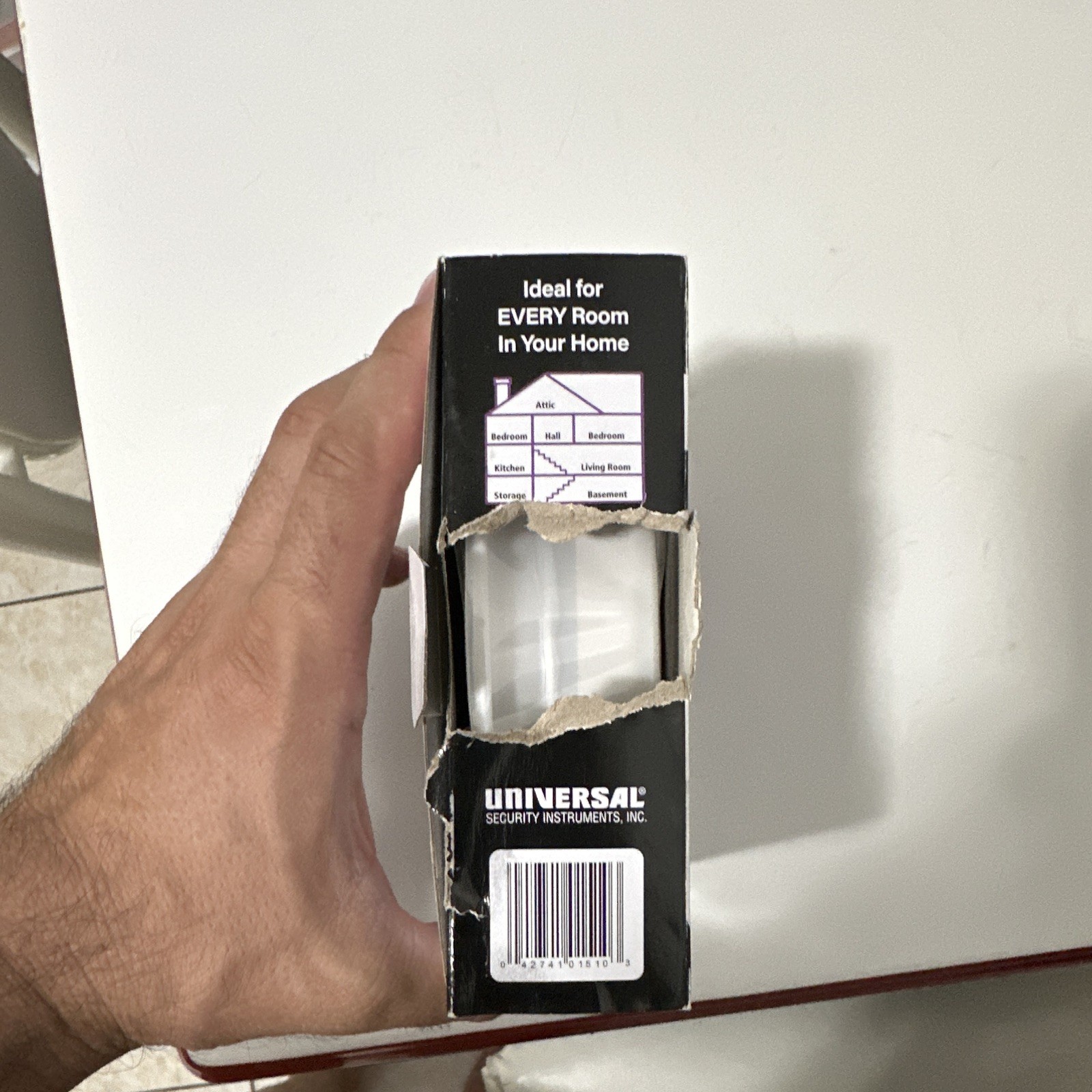 Universal AMIC1510SB Hardwired Smoke & CO Detector, Sealed Battery Backup, White