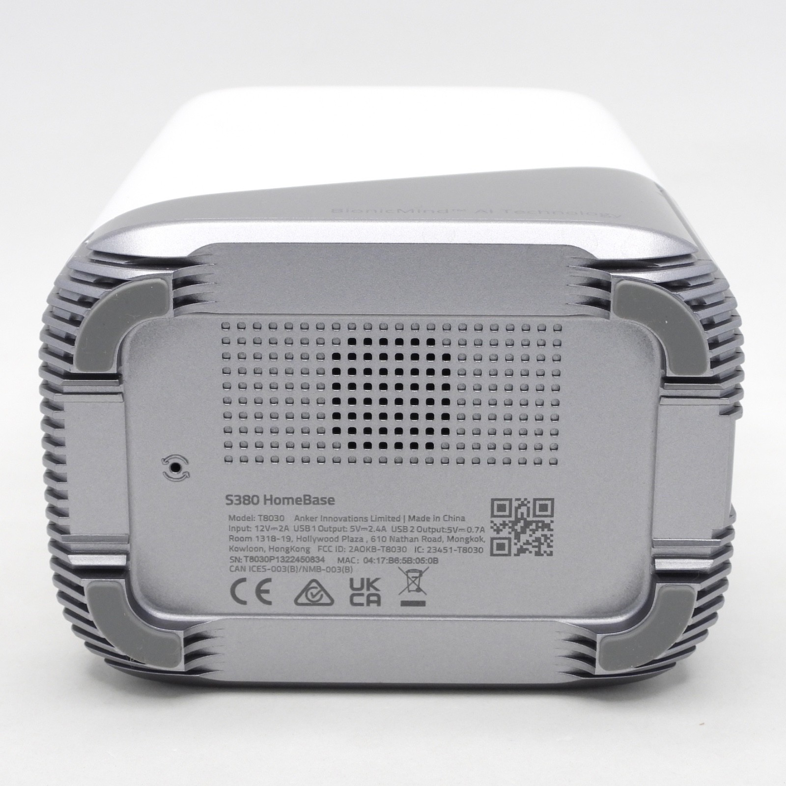 Eufy Security S380 HomeBase T8030 (Power supply + LAN)