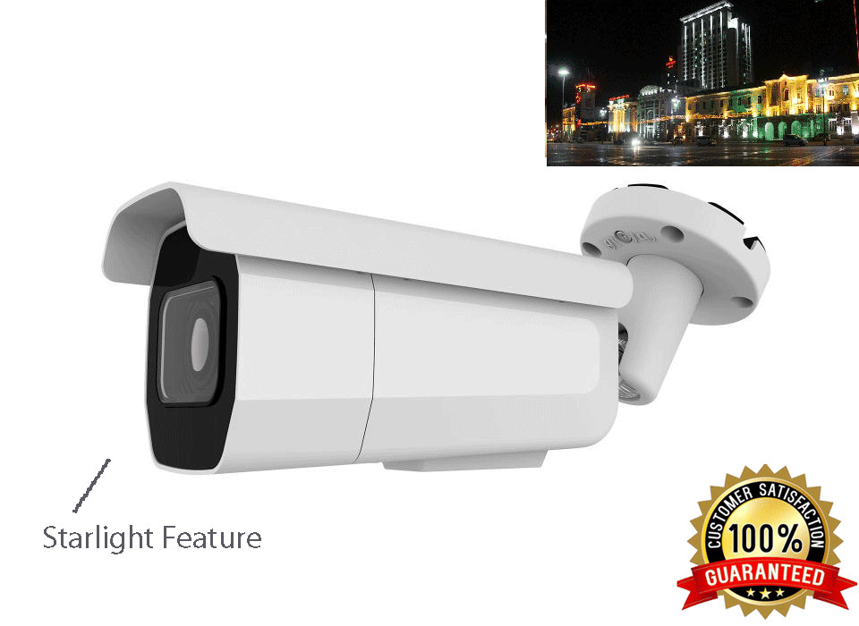 1/3 Sony Starvis -illuminated CMOS WDR, 3DNR, defog smart-I Security Camera