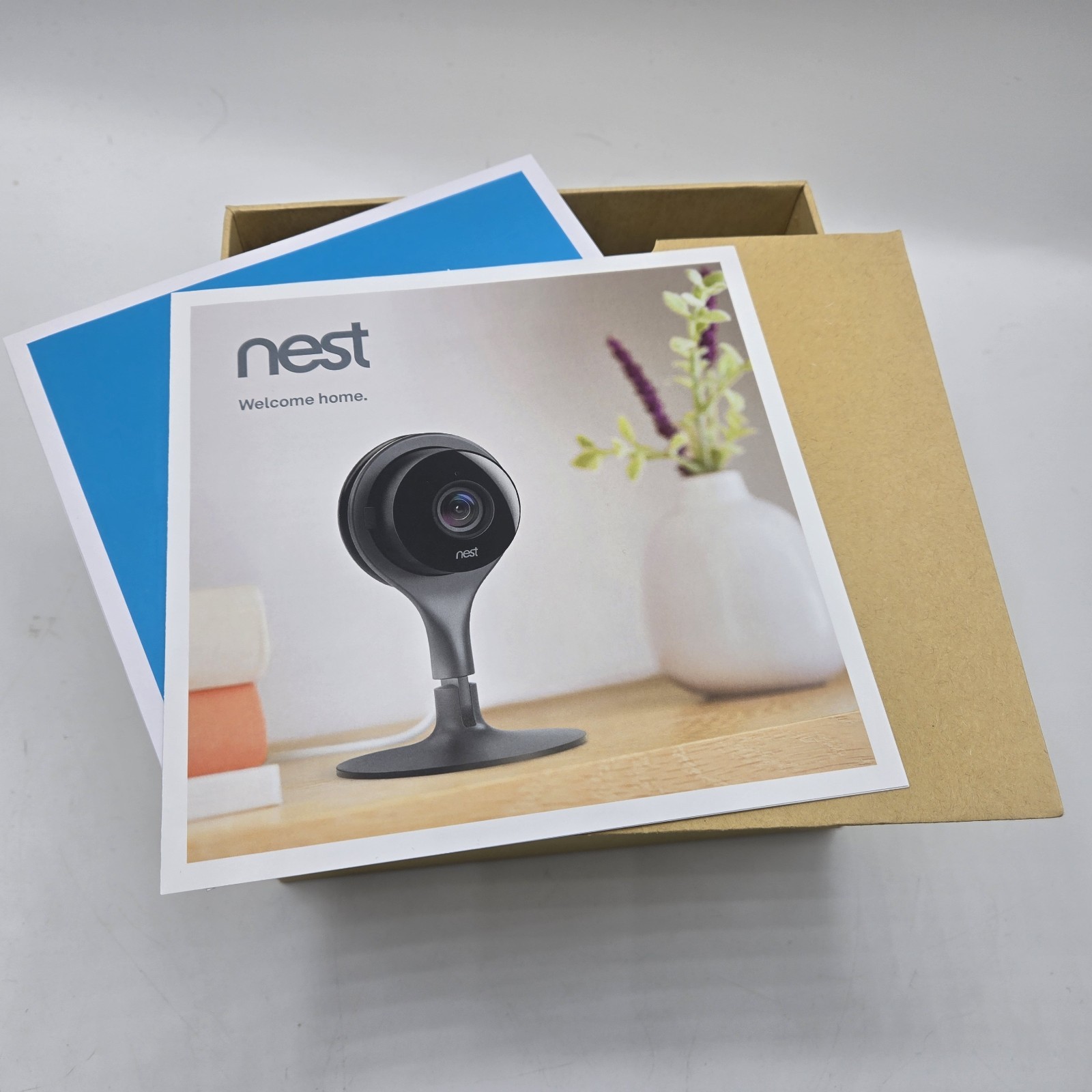 New Open Box Google Nest A0005 NC1102ES Cam Indoor Security Camera 1st Gen – NIB