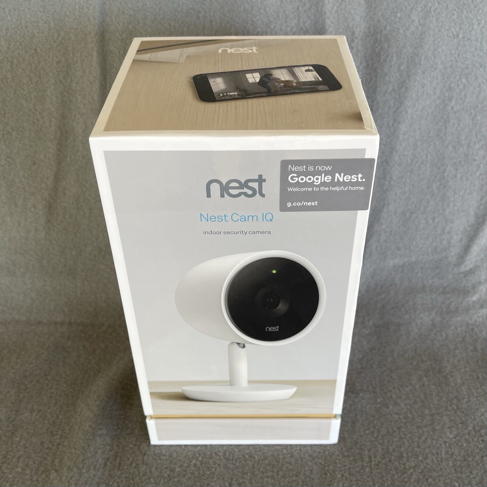 New Google Nest Cam IQ Indoor Security Camera 1080p HD w/ Night Vision NC3100US