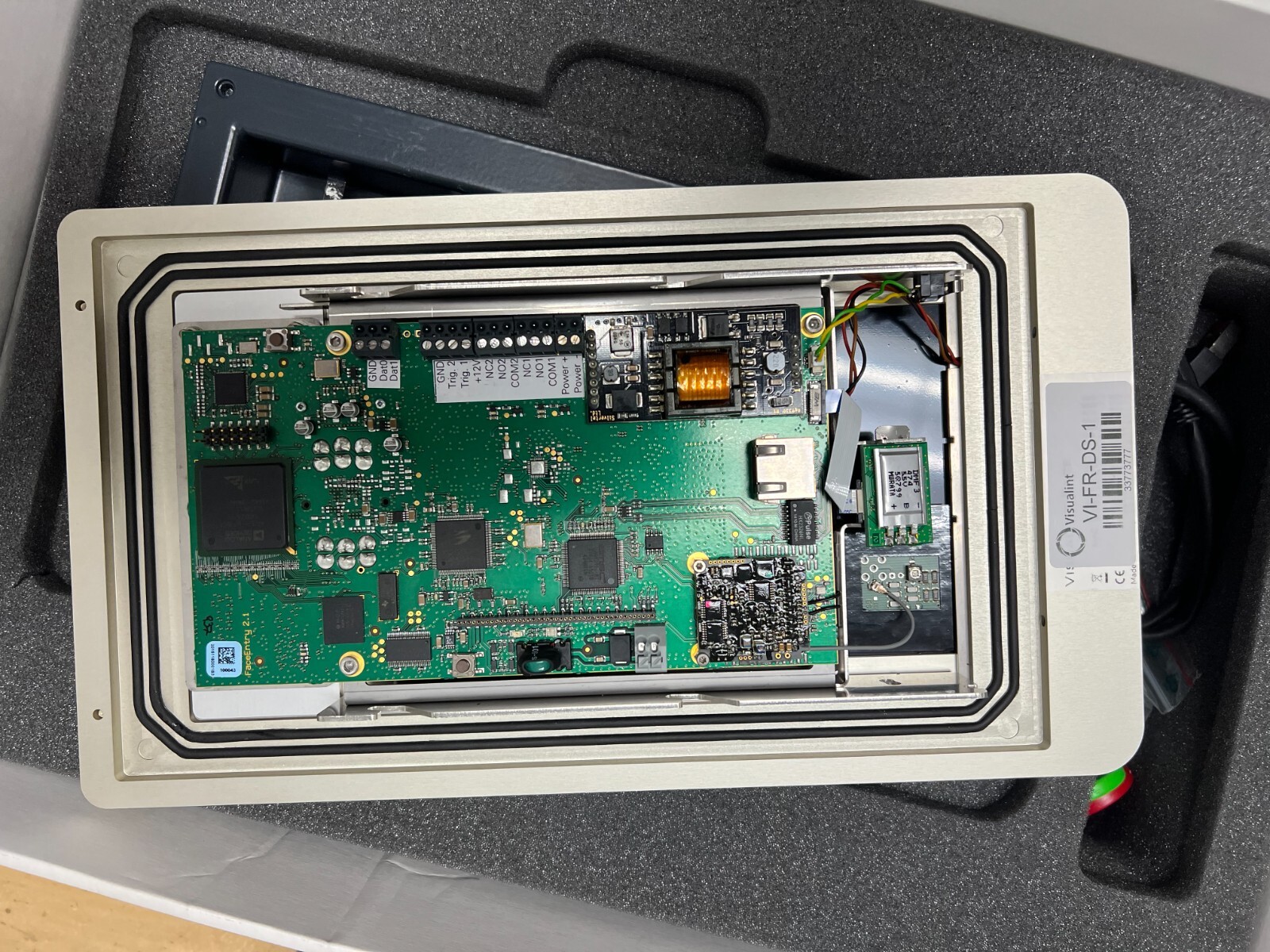 Visualint-Face Access Control With Biometry, AV, RFID, And Pin-Code, IP65