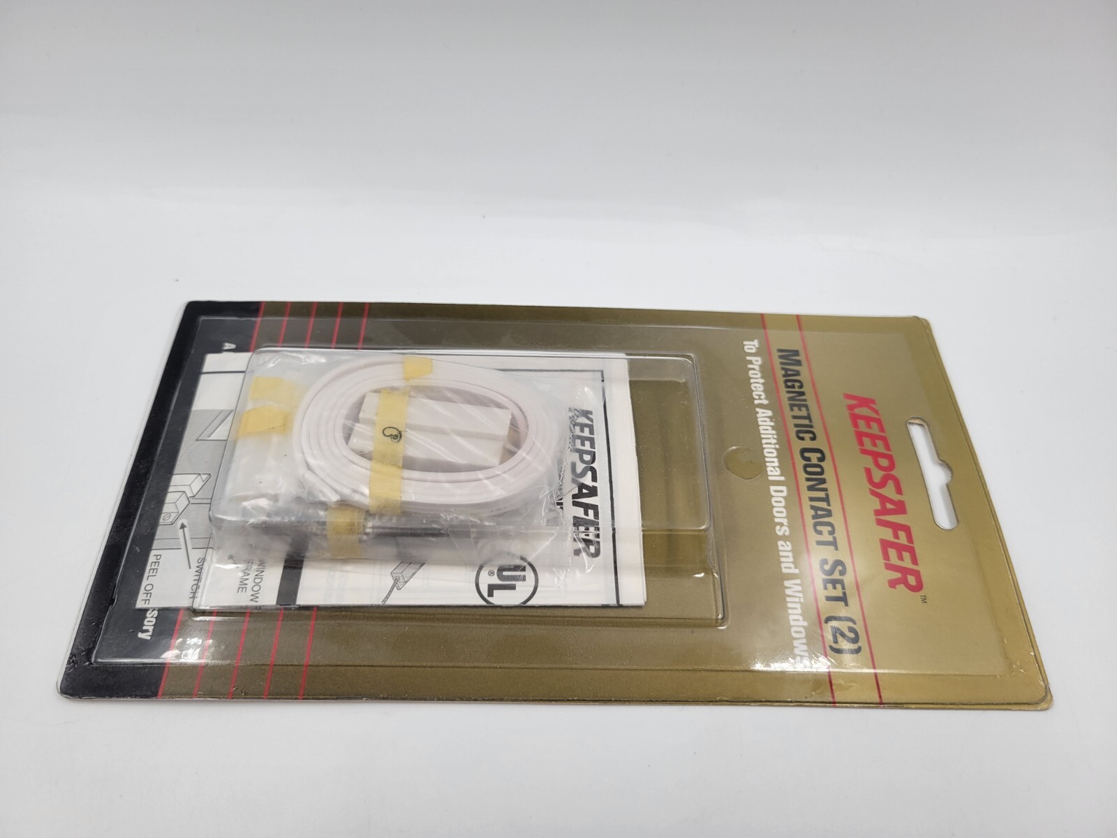 Vtg 90’s Keepsafer Magnetic Contact Set (2) Interior Security Detection SSD New!