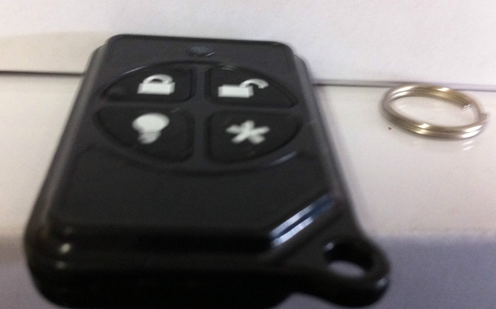 Brand New GE Interlogix 600-1064-95R Micro 4 Button Wireless Remote Keyfob Simon