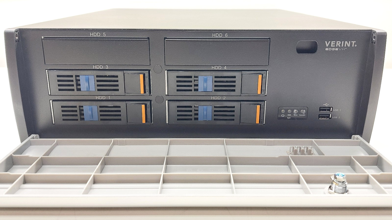 Verint E300-24R5 EdgeVR 300 w/ 4x 8TB HDD Support up to 64-IP Video Camera 16 Ch