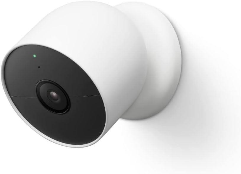 Google Nest Cam G3AL9 Indoor Outdoor Battery Wireless Security White Excellent